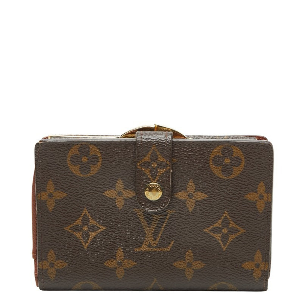 Louis Vuitton Brown Pvc Leather Wallet (Bi-Fold) (Pre-Owned)