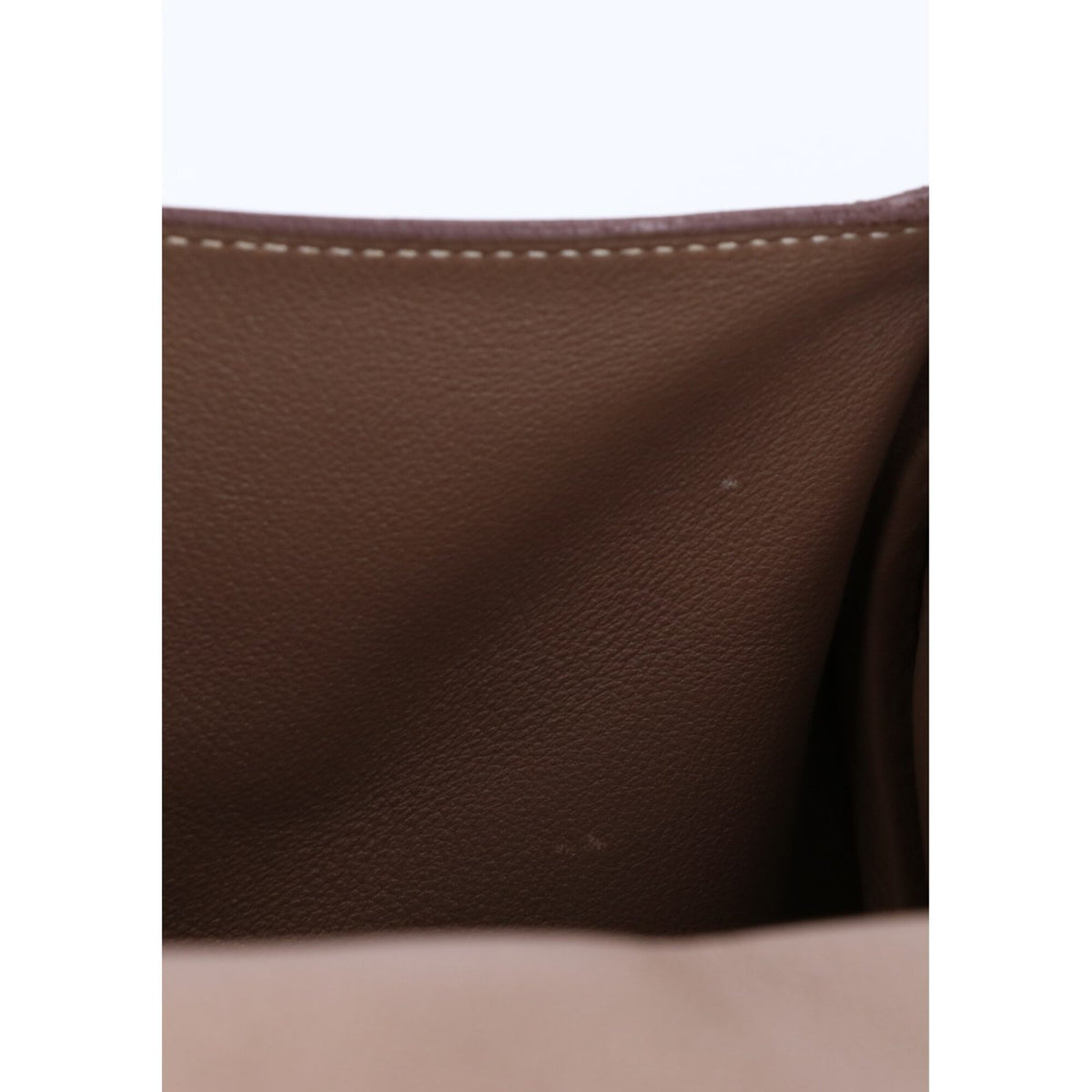 Hermes Etoupe Gray Swift Leather Shoulder Bag (Pre-Owned)