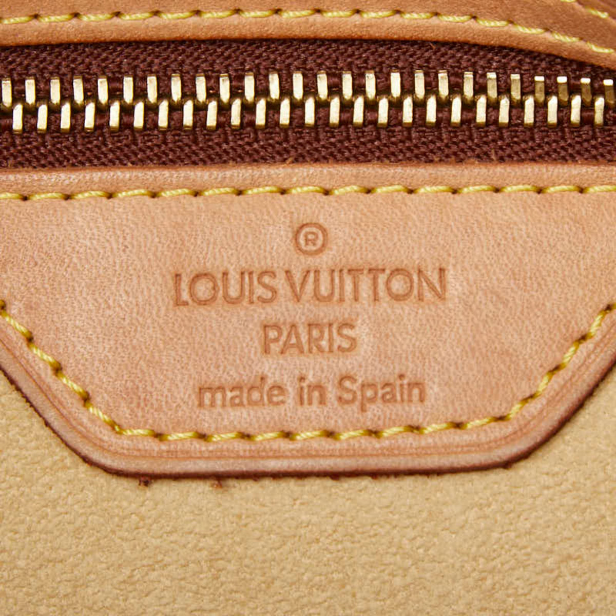 Louis Vuitton Monogram Brown Pvc Leather Handbag Shoulder Bag (Pre-Owned)
