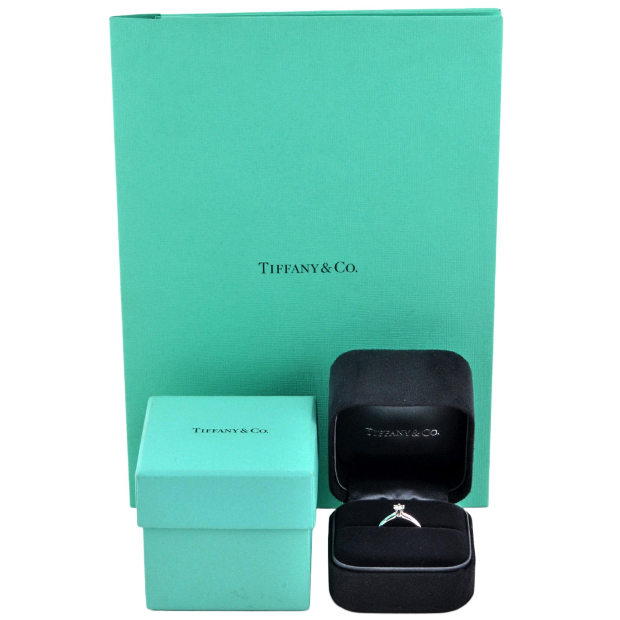 Tiffany Platinum 950 Band Ring (Pre-Owned)