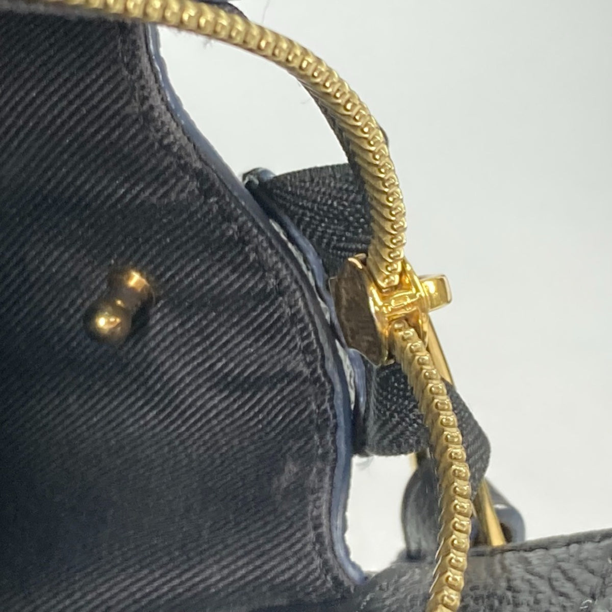 Louis Vuitton Navy Monogram Empreinte Leather Handbag Shoulder Bag (Pre-Owned)
