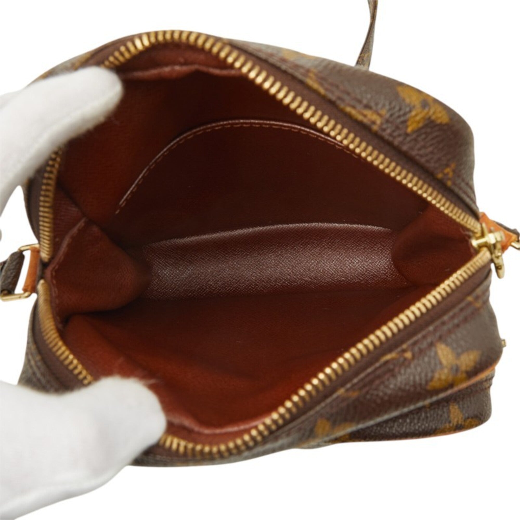 Louis Vuitton Brown Monogram Pvc Leather Shoulder Bag (Pre-Owned)