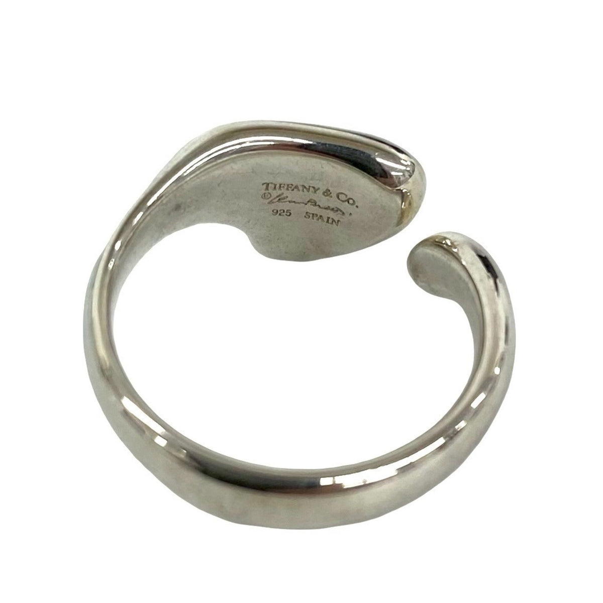 Tiffany Silver Silver 925 Band Ring (Pre-Owned)