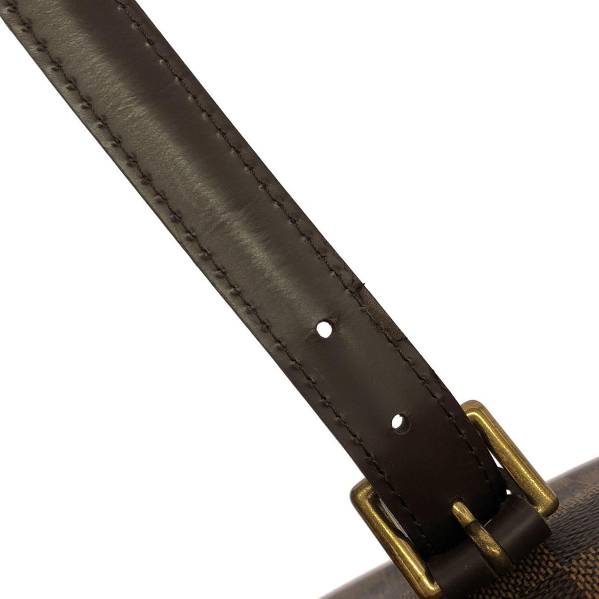 Louis Vuitton Ebene Coated Canvas Shoulder Bag (Pre-Owned)