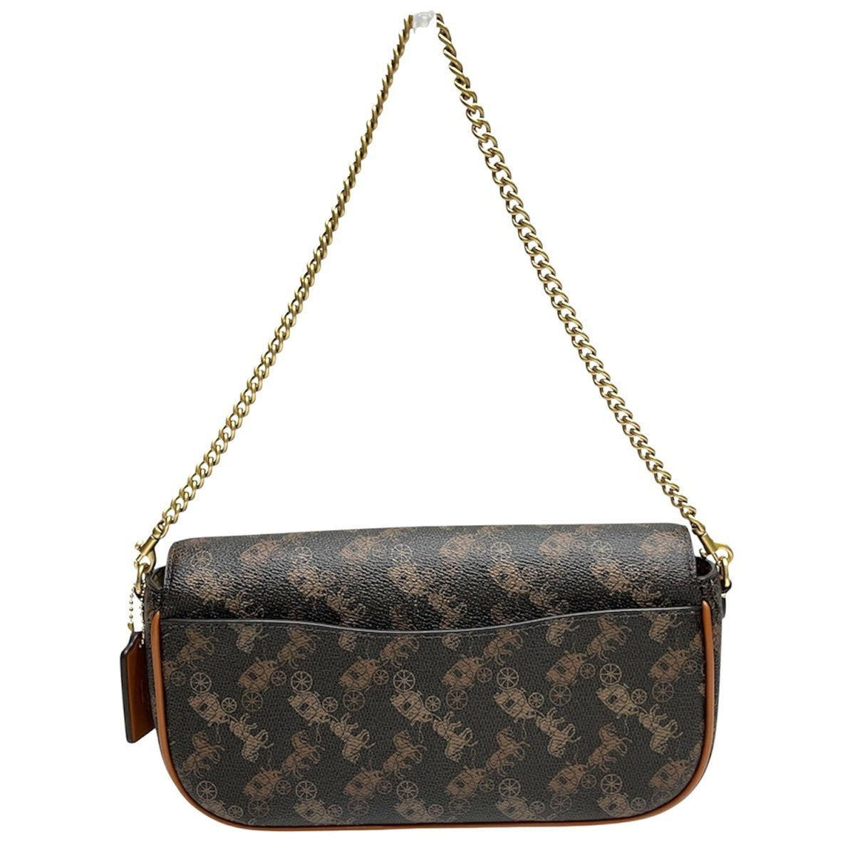 Coach Brown Pvc Leather Shoulder Bag (Pre-Owned)