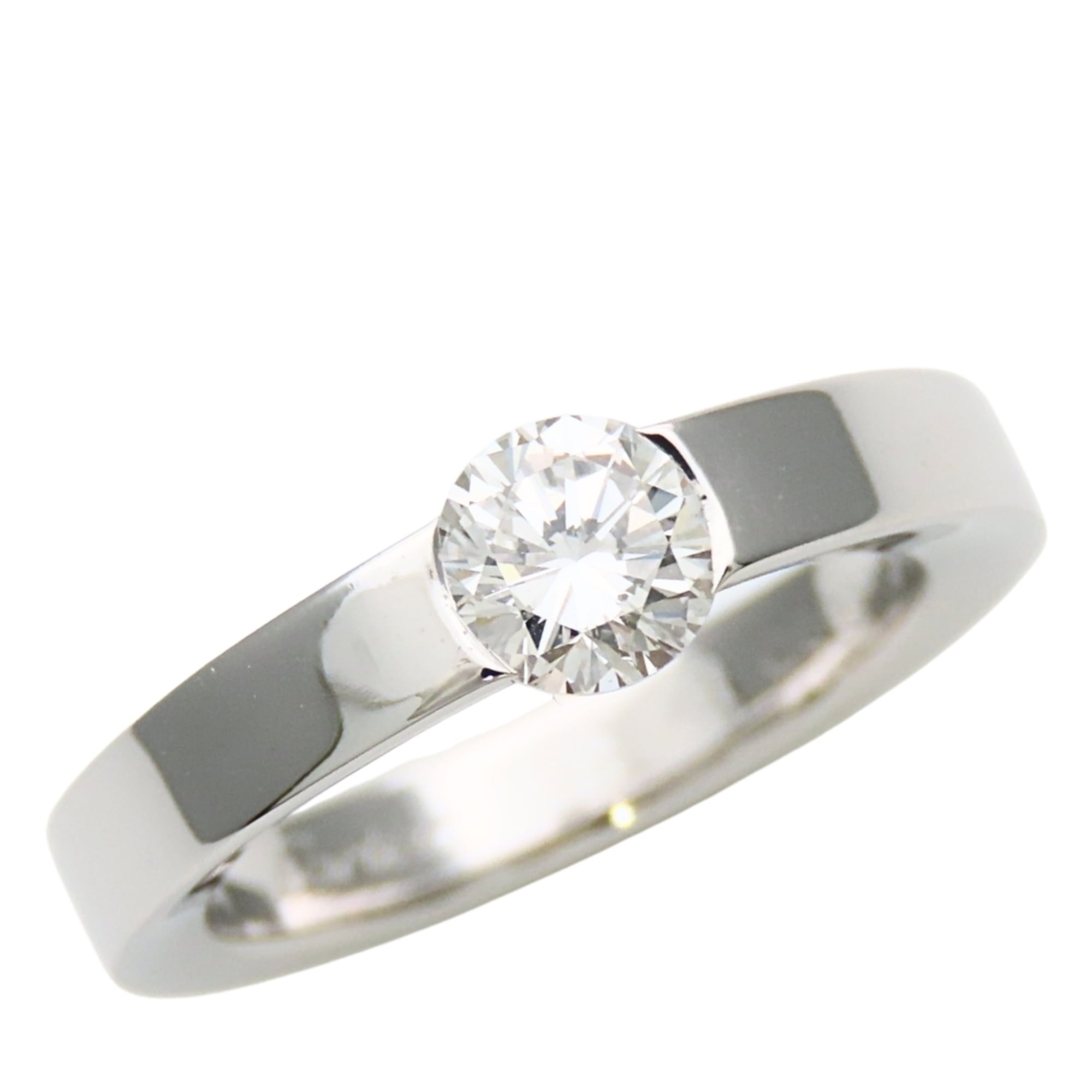 Cartier White Gold White Gold (18K) Band Ring (Pre-Owned)