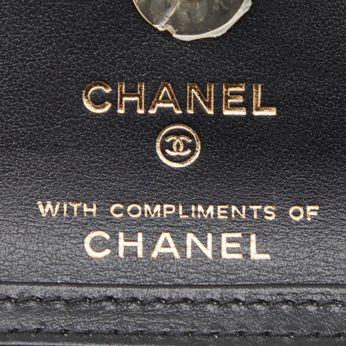 Chanel Beige Black Cotton Leather Shoulder Bag (Pre-Owned)