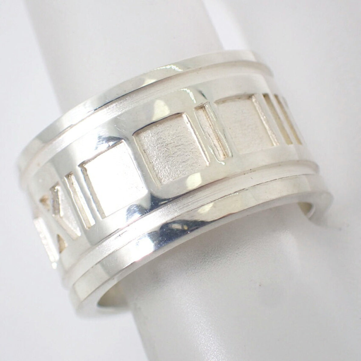 Tiffany Sterling Silver 925 Band Ring (Pre-Owned)