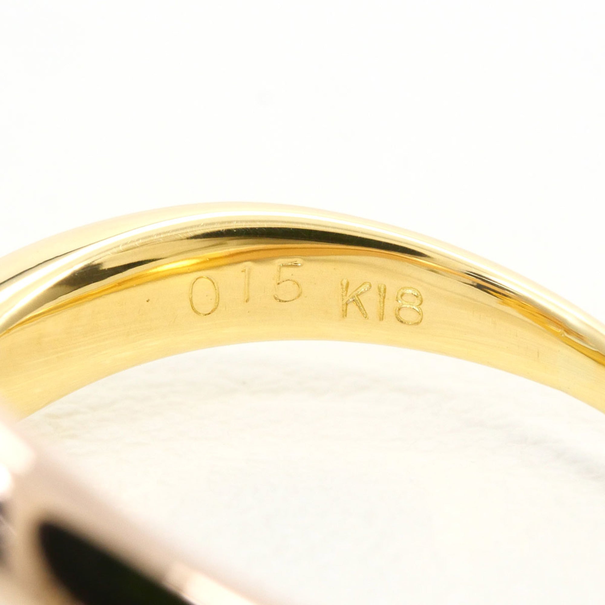 Unbranded Pink Gold Yellow Gold Yellow Gold (18K) Pink Gold (18K) Band Ring (Pre-Owned)