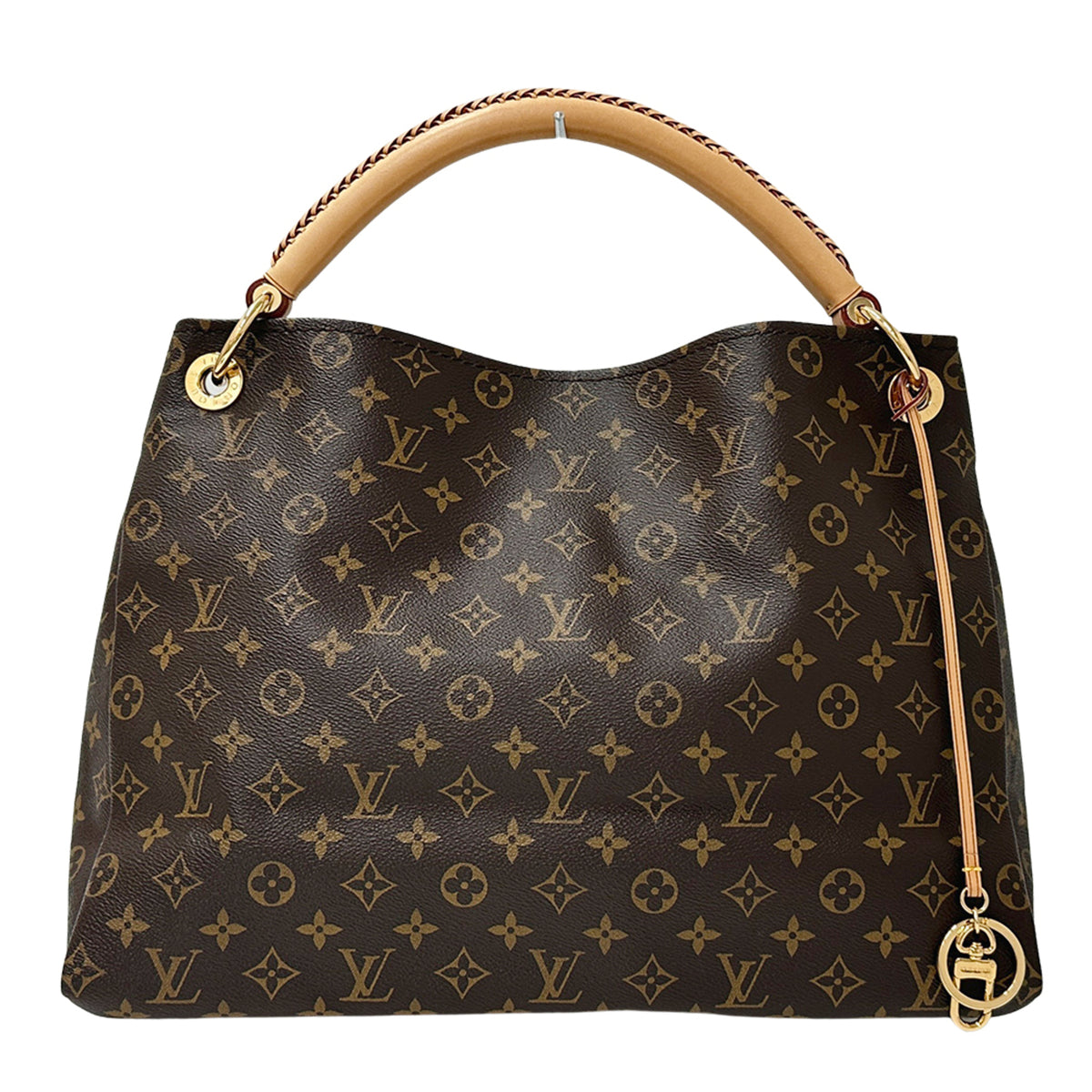 Louis Vuitton Brown Monogram Canvas Handbag Shoulder Bag (Pre-Owned)