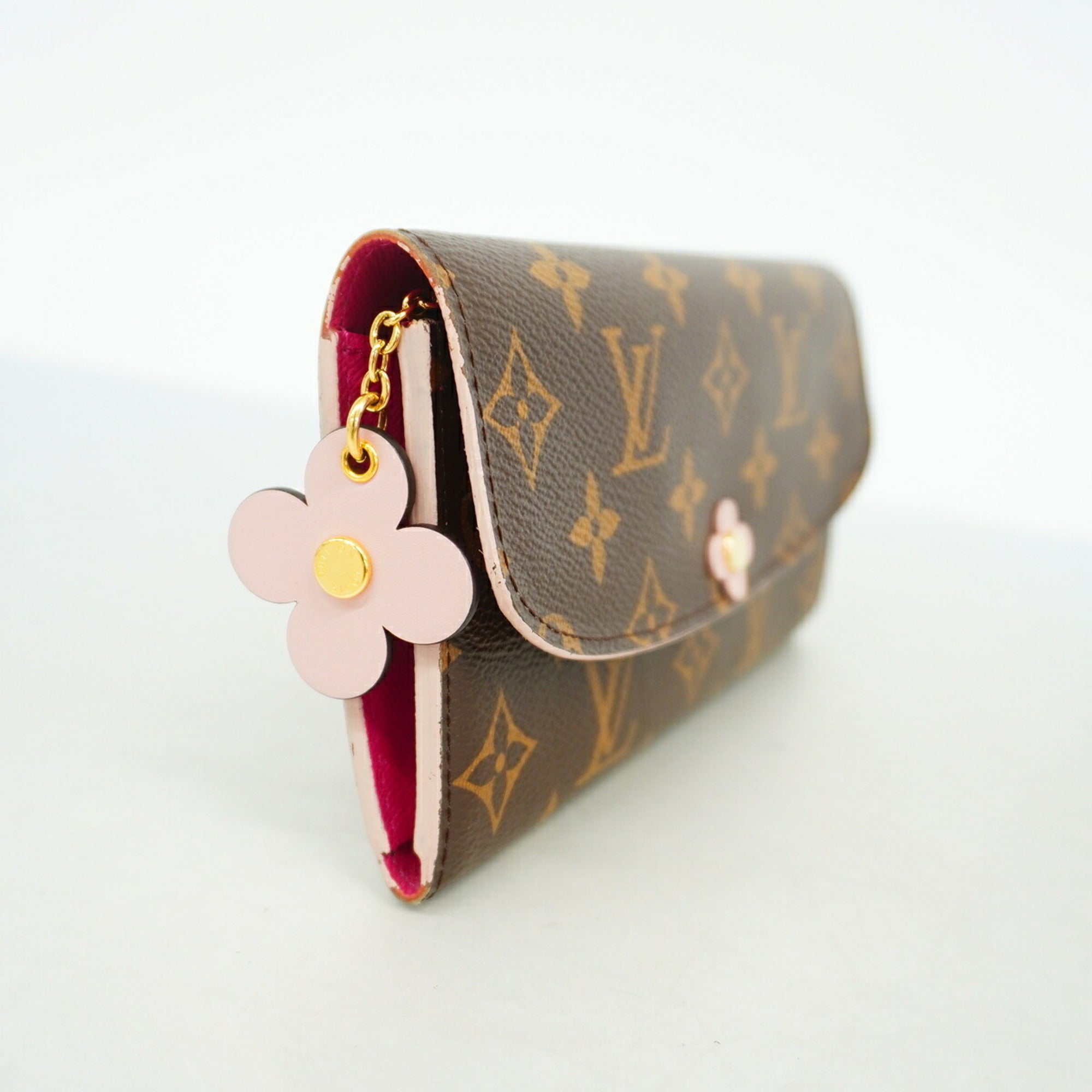 Louis Vuitton Hot Pink Long Wallet (Bi-Fold) (Pre-Owned)