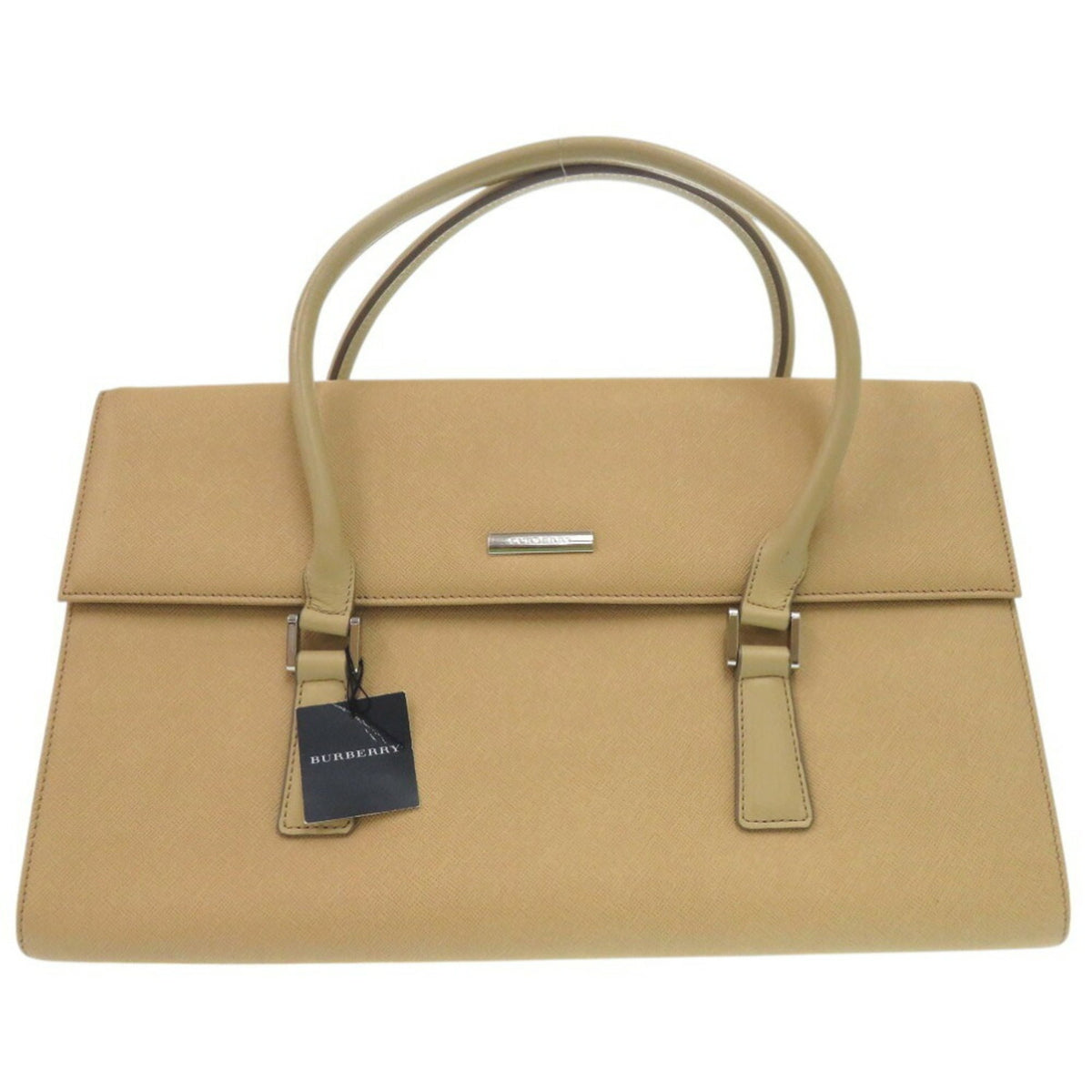 Burberry Beige Pvc Handbag (Pre-Owned)