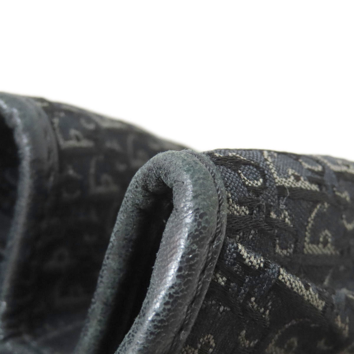Christian Dior Black Canvas Tote Bag (Pre-Owned)
