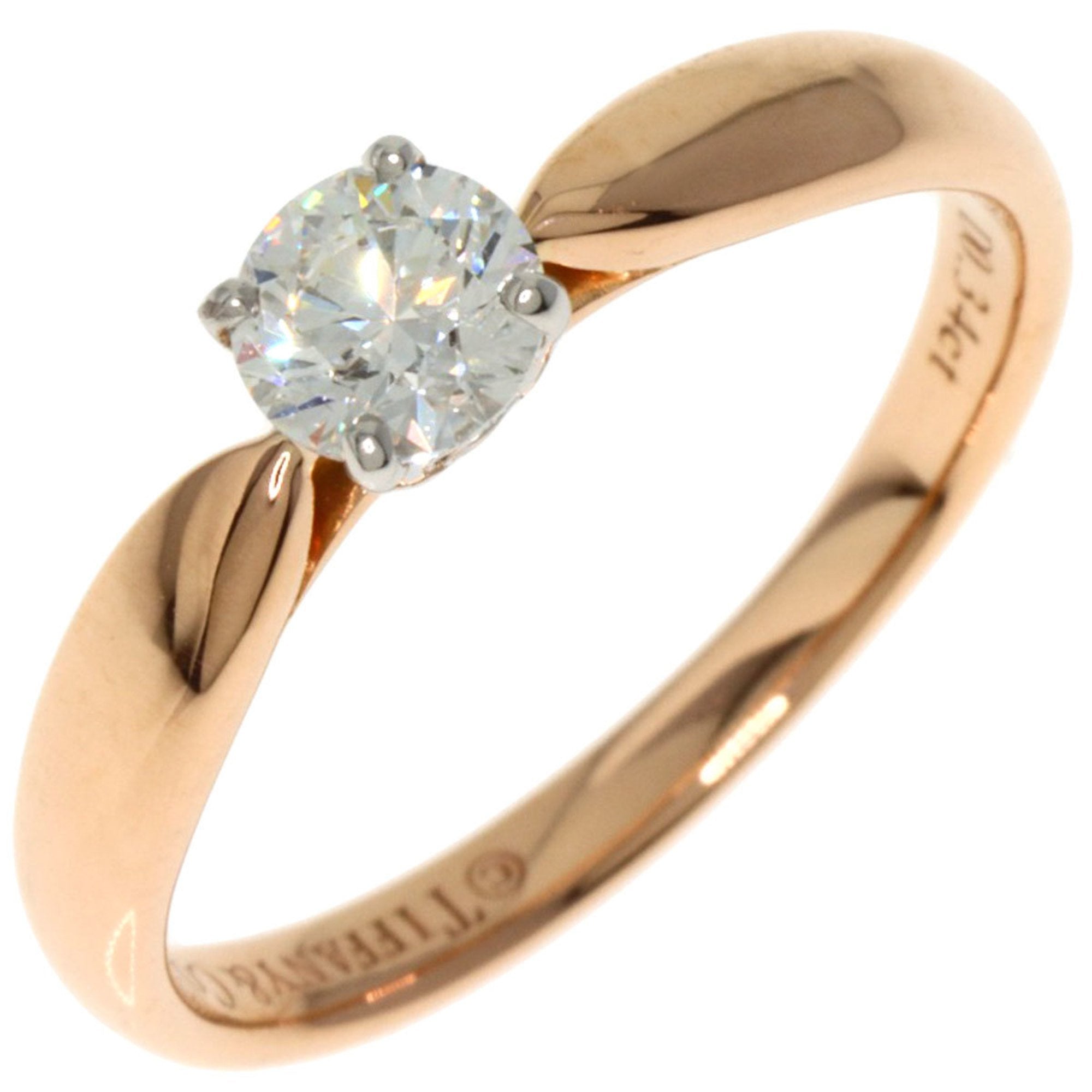 Tiffany Pink Gold Pink Gold (18K) Band Ring (Pre-Owned)