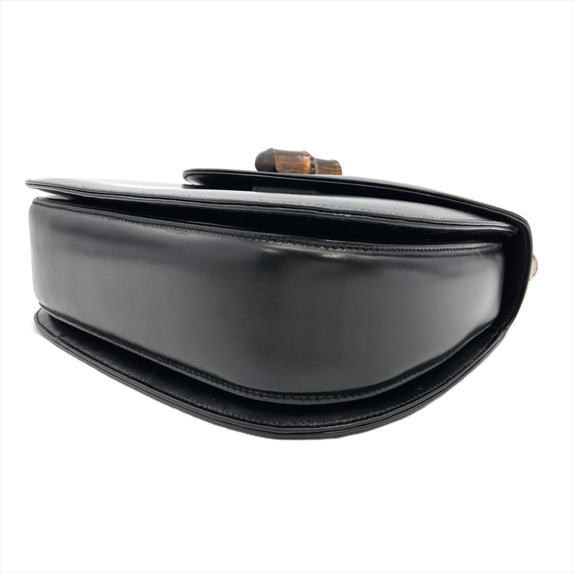 Gucci Black Leather Handbag (Pre-Owned)
