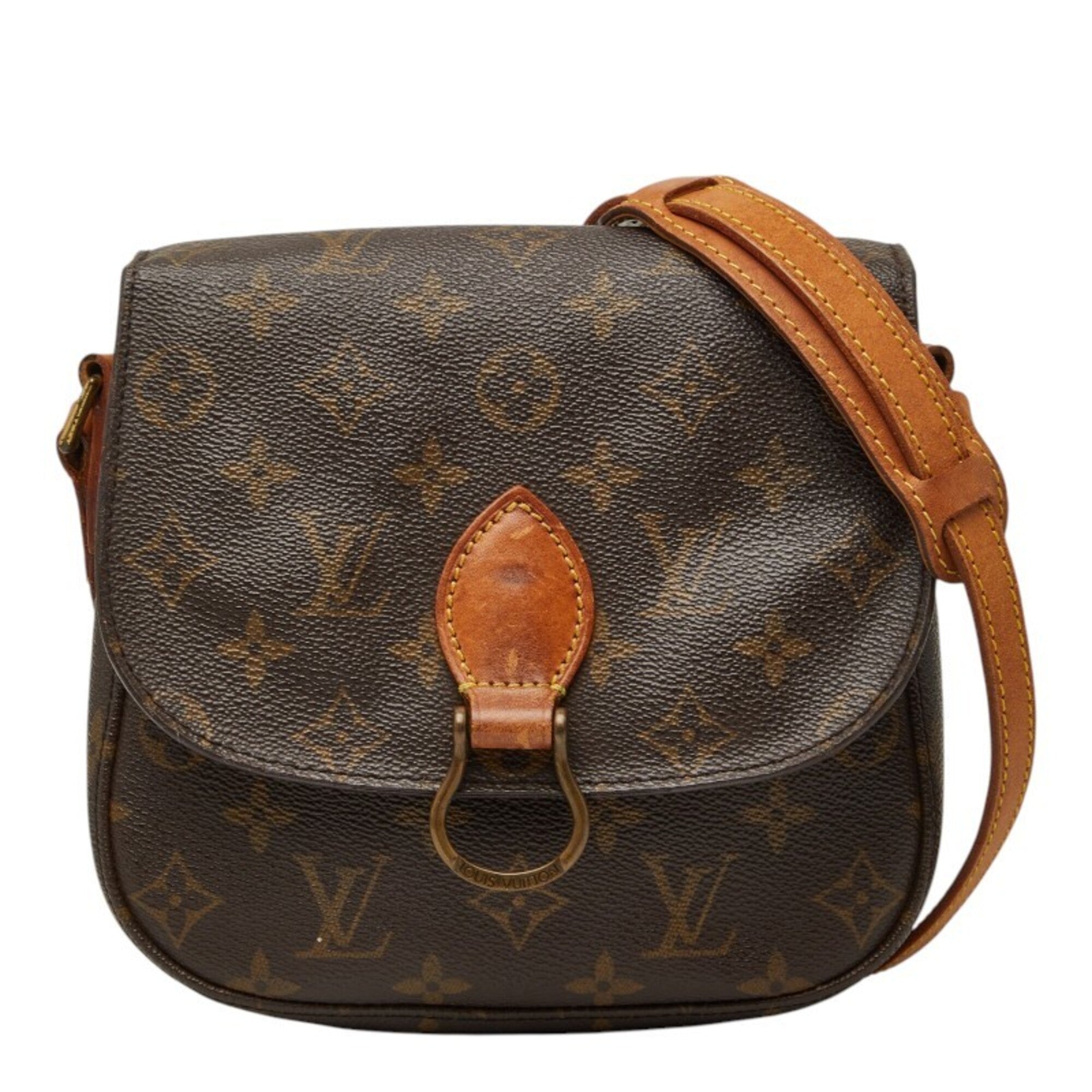 Louis Vuitton Monogram Brown Pvc Leather Shoulder Bag (Pre-Owned)