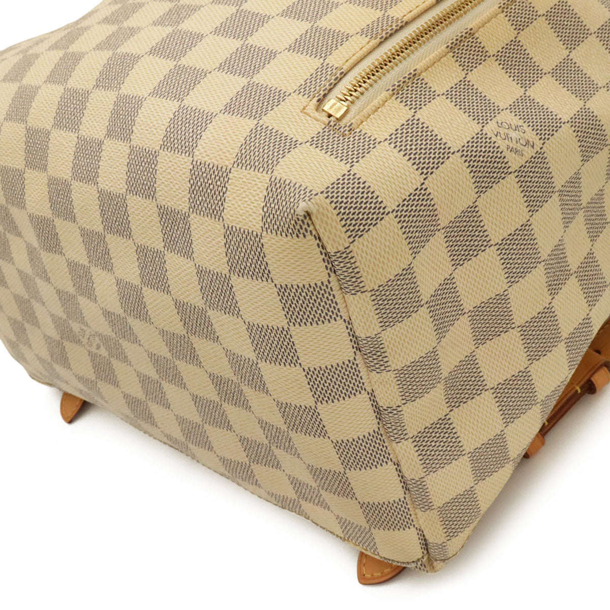 Louis Vuitton Damier Azur Ivory Damier Azur Backpack Shoulder Bag (Pre-Owned)