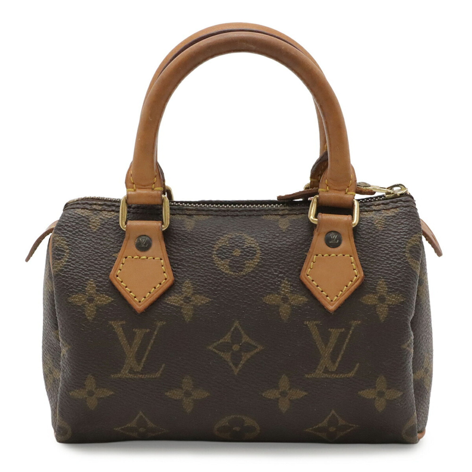 Louis Vuitton Brown Monogram White Monogram Mini Handbag Pouch (Pre-Owned)