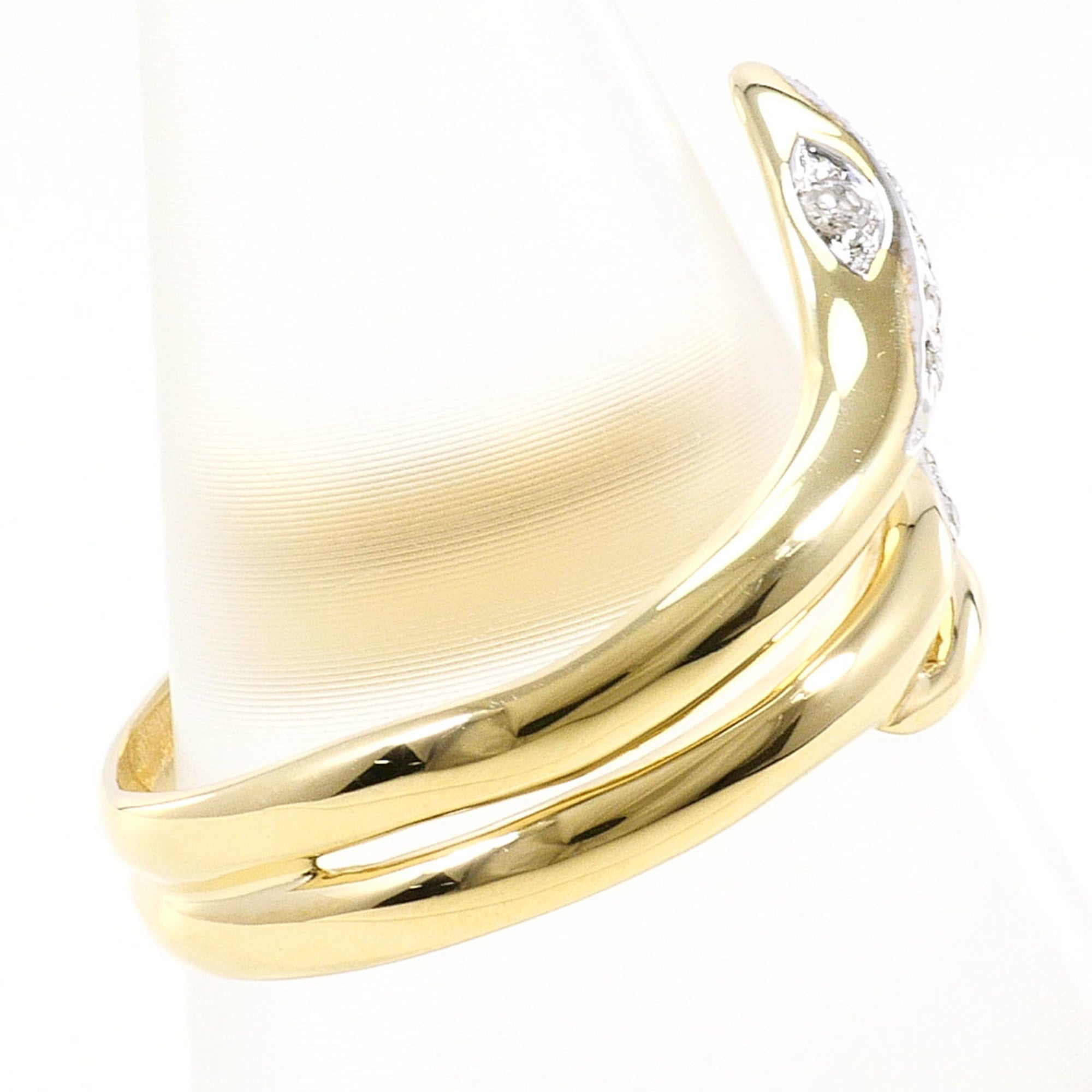Unbranded White Gold Yellow Gold White Gold (10K) Yellow Gold (10K) Band Ring (Pre-Owned)