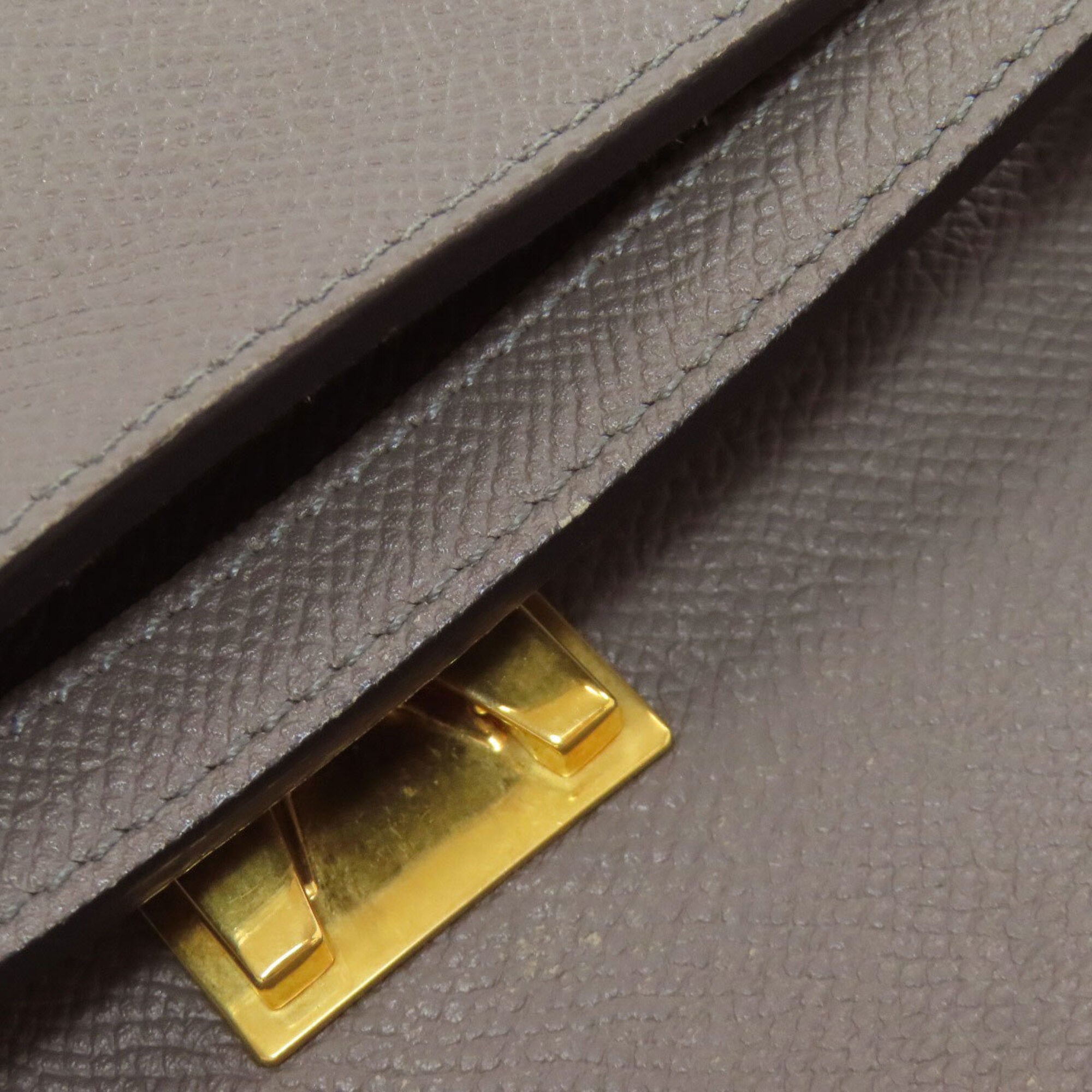 Celine Gray Leather Handbag (Pre-Owned)