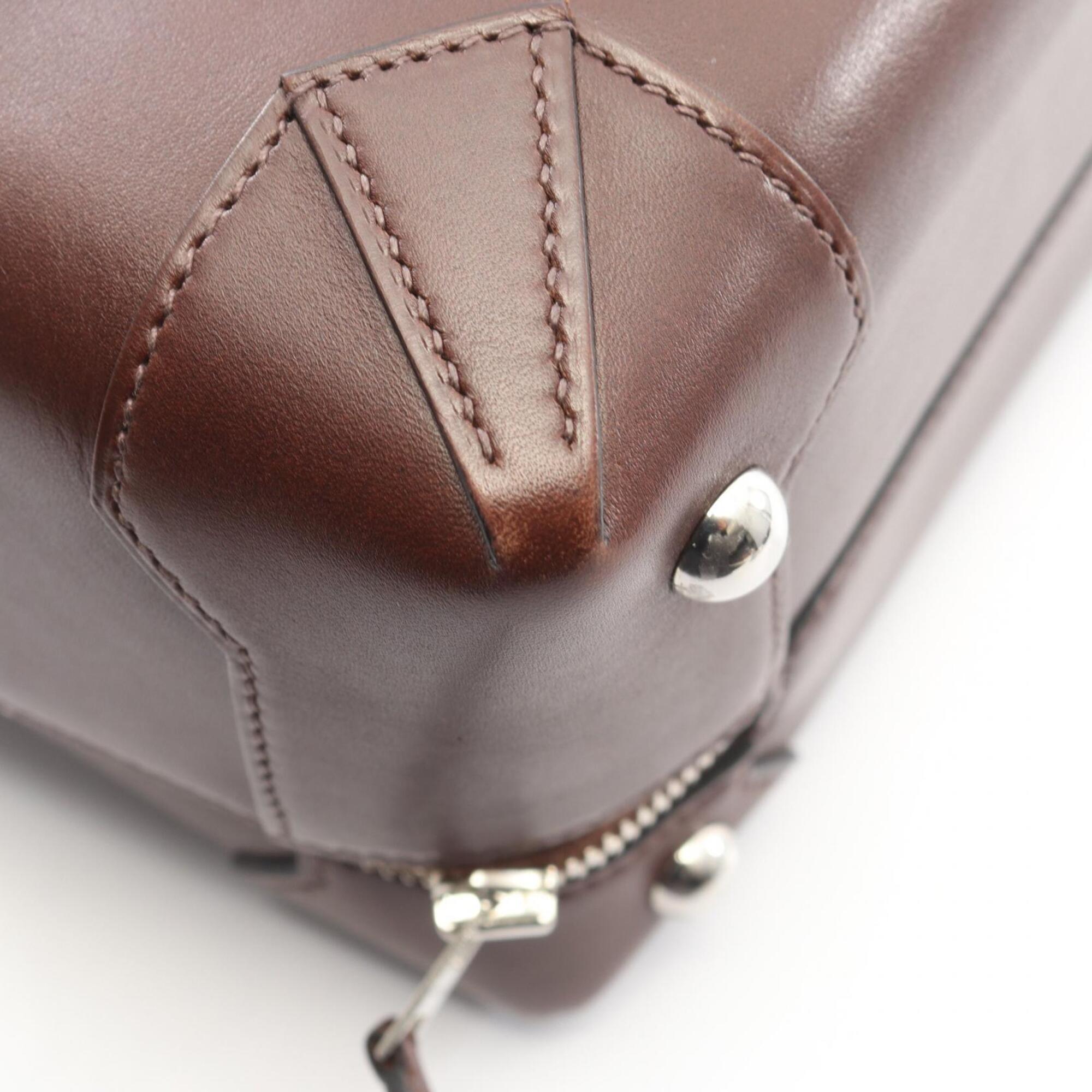 Hermes Brown Havane Leather Handbag (Pre-Owned)