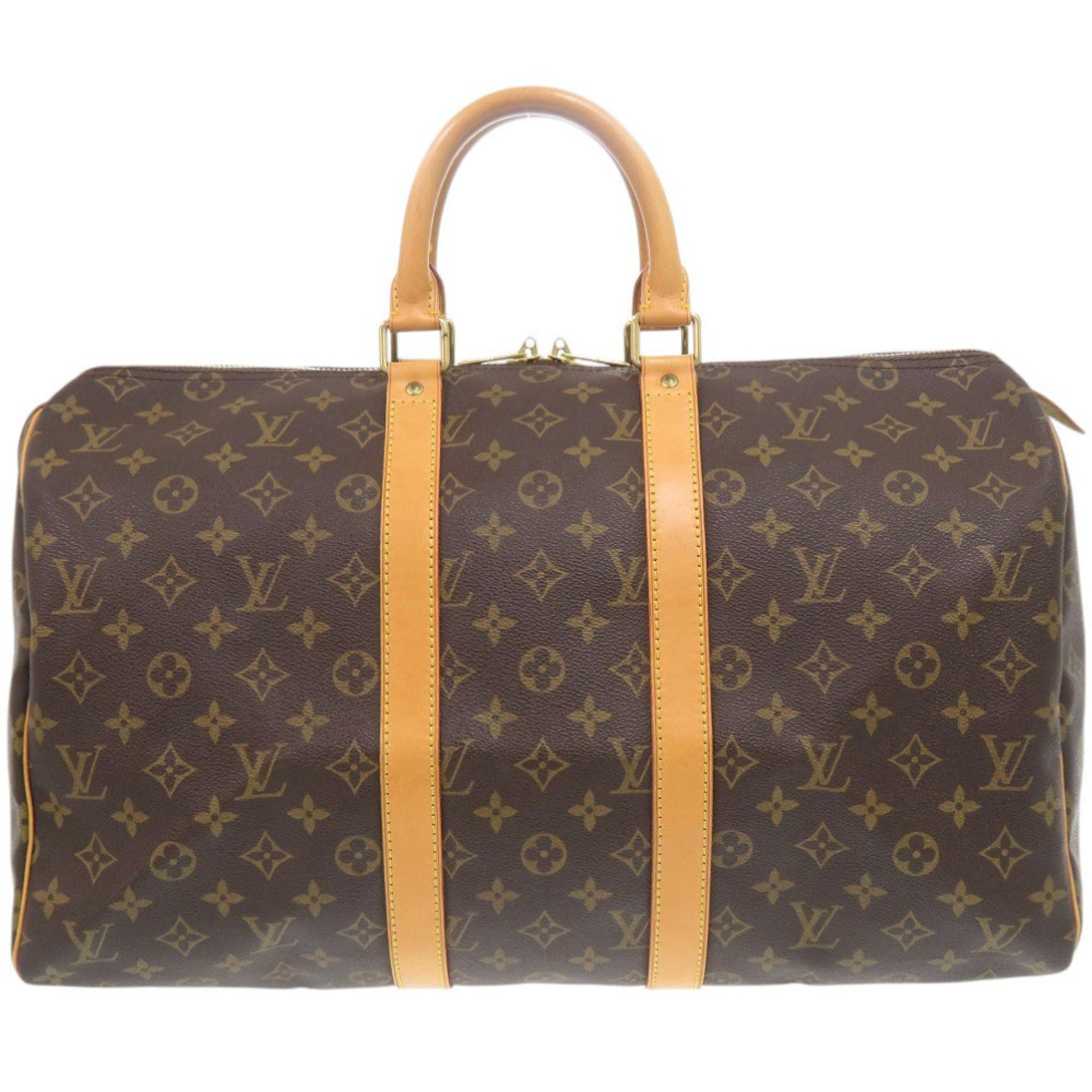Louis Vuitton Brown Monogram Monogram Boston Bag (Pre-Owned)