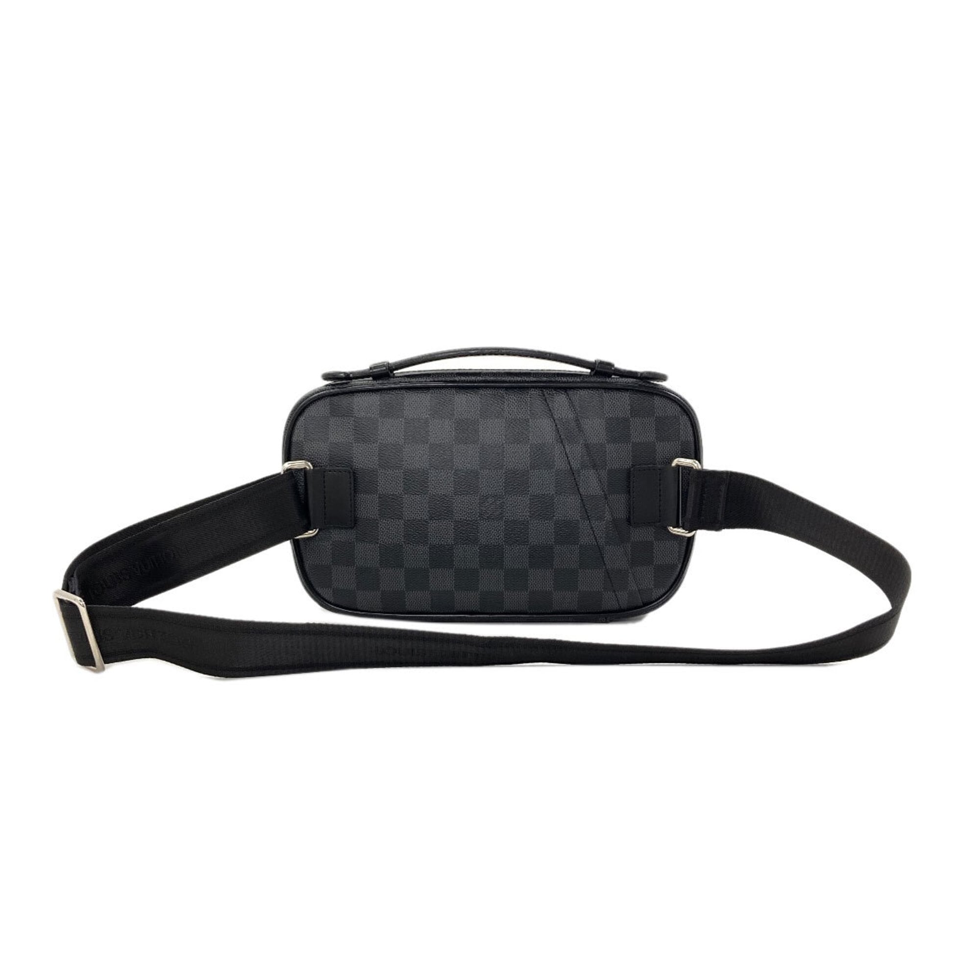 Louis Vuitton Damier Graphite Damier Canvas Basket Fanny Pack Sling Bag (Pre-Owned)