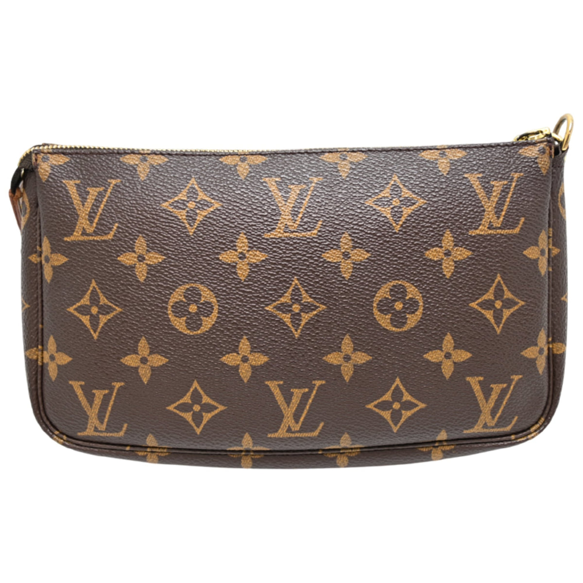 Louis Vuitton Brown Monogram Pochette Pouch (Pre-Owned)