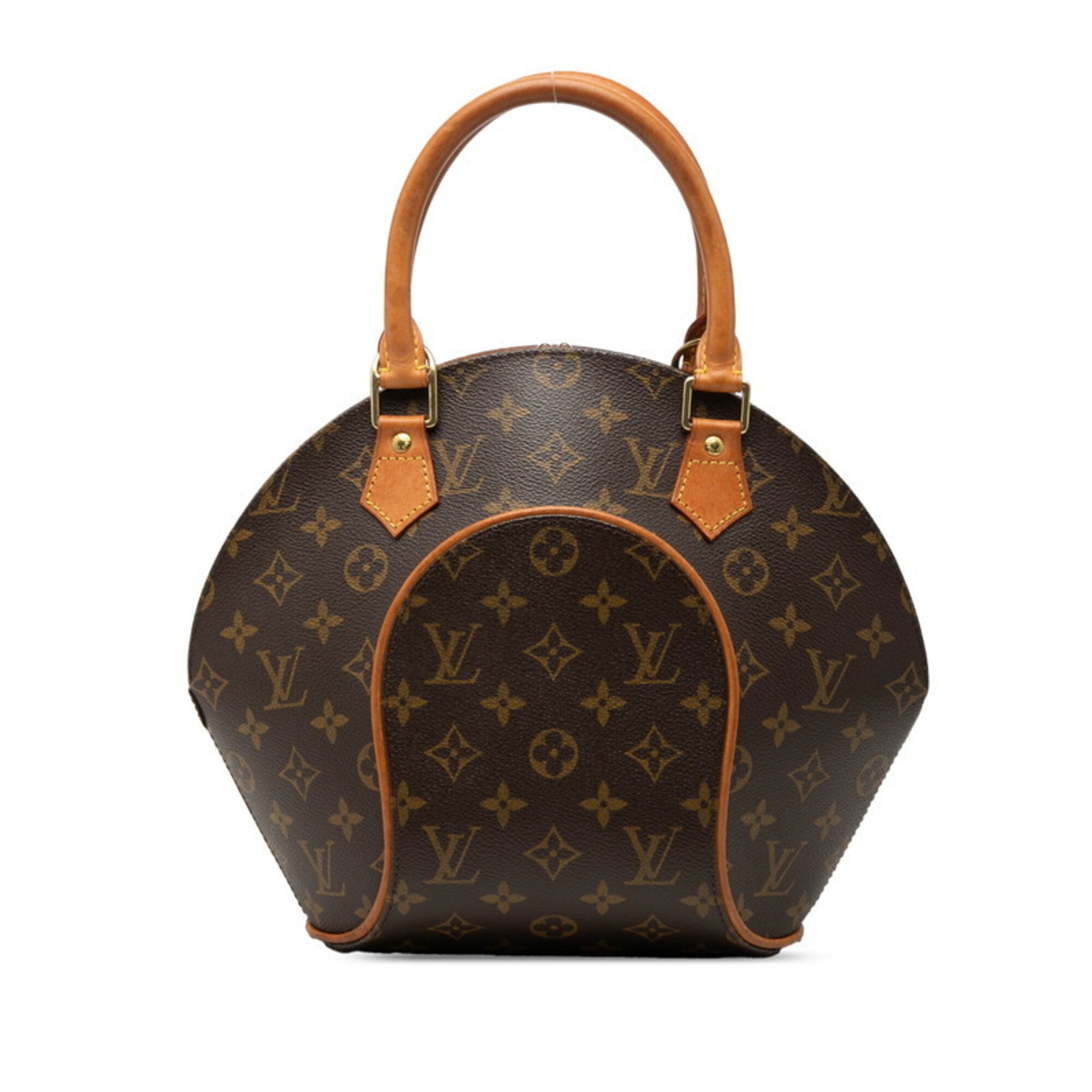 Louis Vuitton Brown Pvc Leather Handbag (Pre-Owned)
