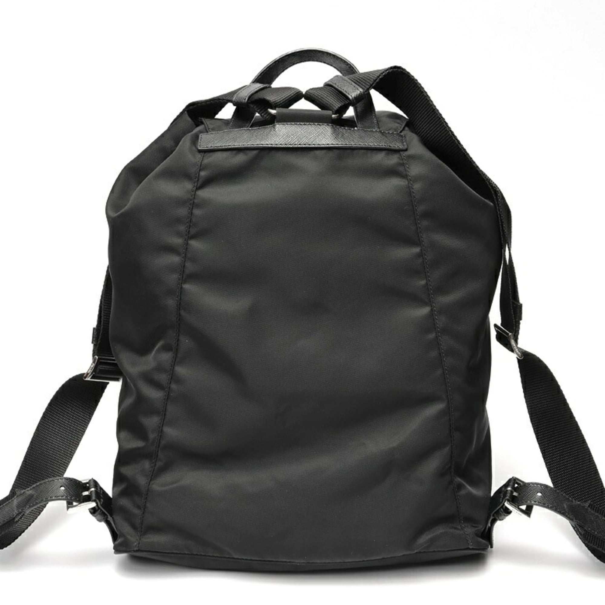 Prada Black Nylon Backpack (Pre-Owned)