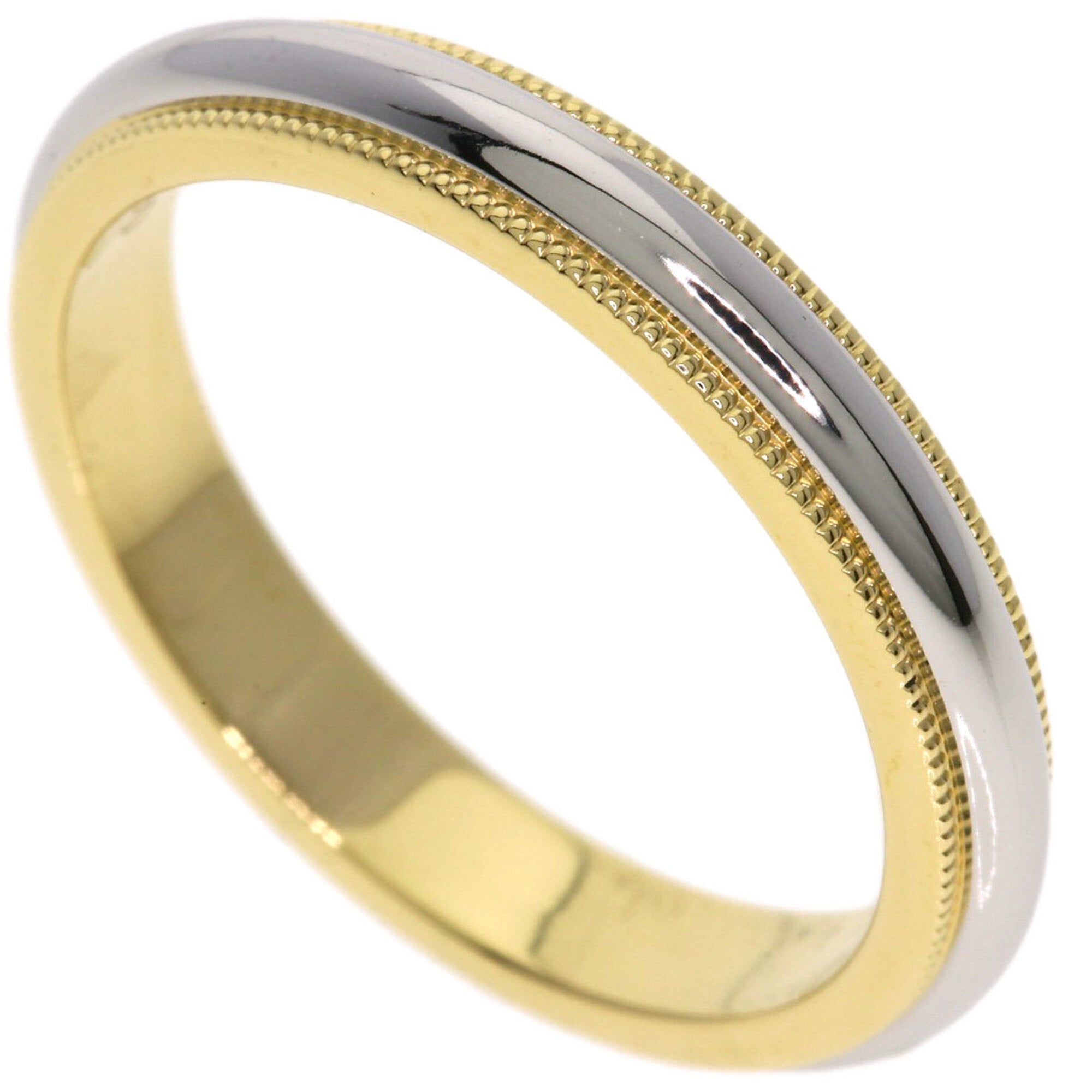 Tiffany Yellow Gold (18K) Platinum 950 Band Ring (Pre-Owned)