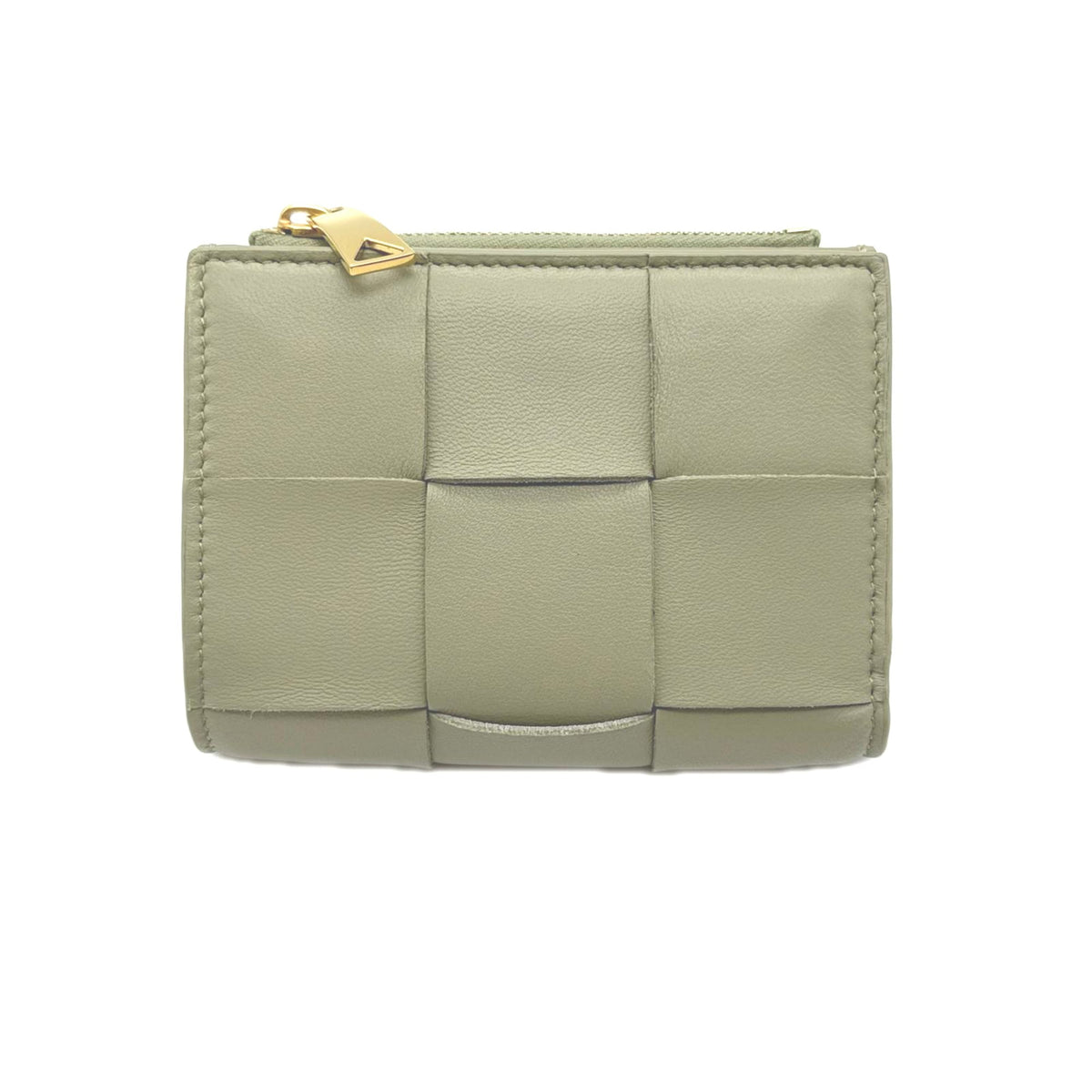 Bottega Veneta Beige Leather Wallet (Bi-Fold) (Pre-Owned)
