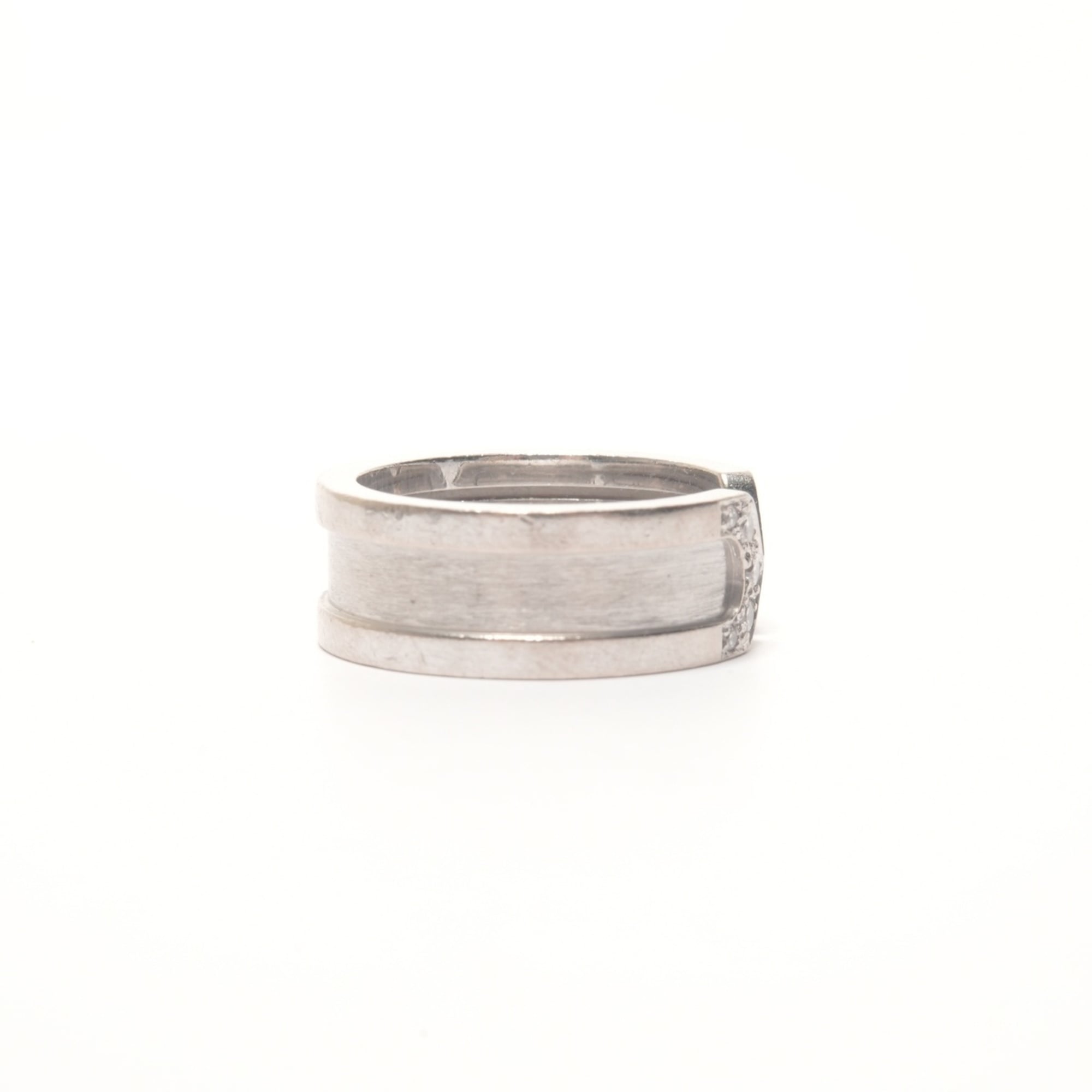 Cartier Silver Band Ring (Pre-Owned)