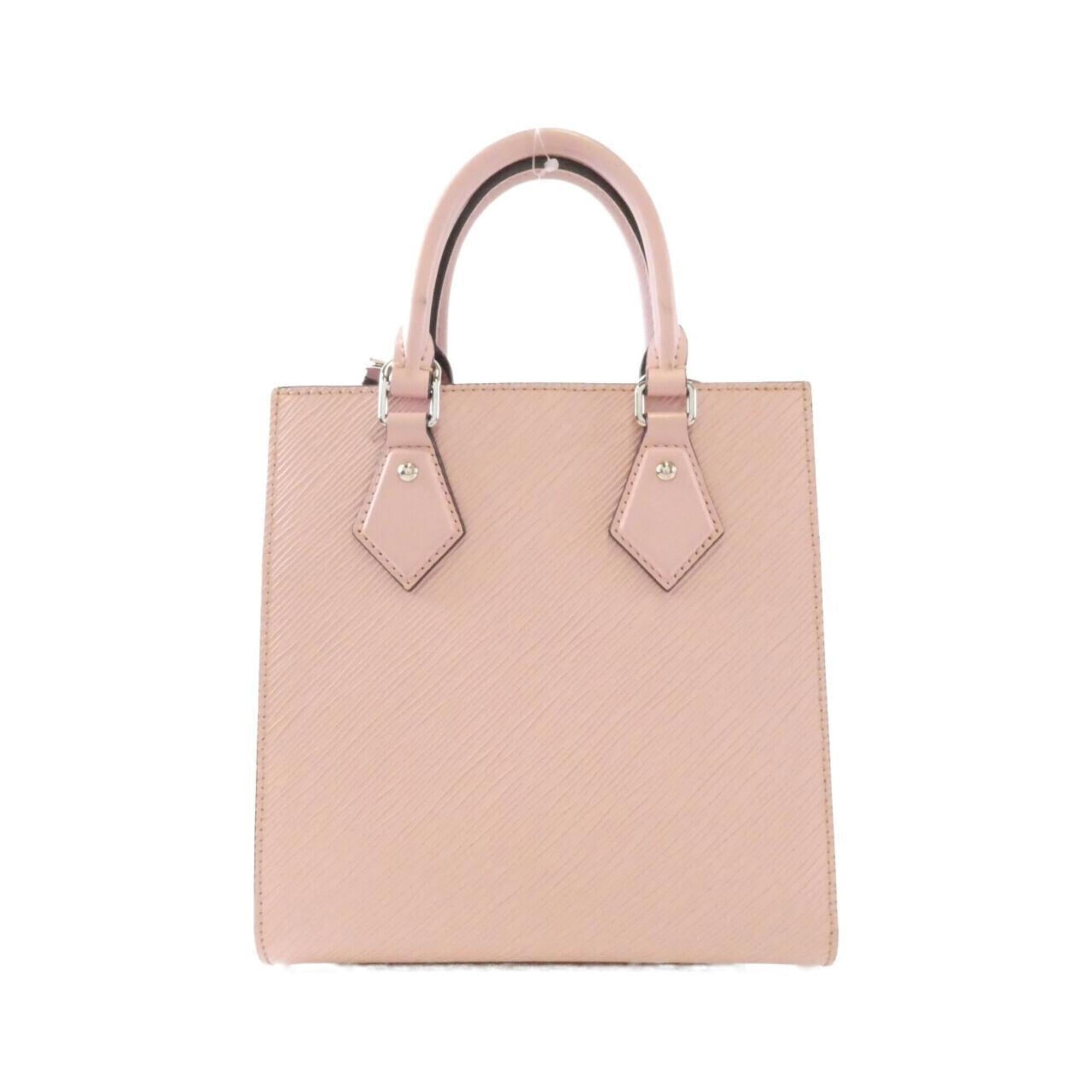 Louis Vuitton Rose Ballerine Leather Handbag (Pre-Owned)