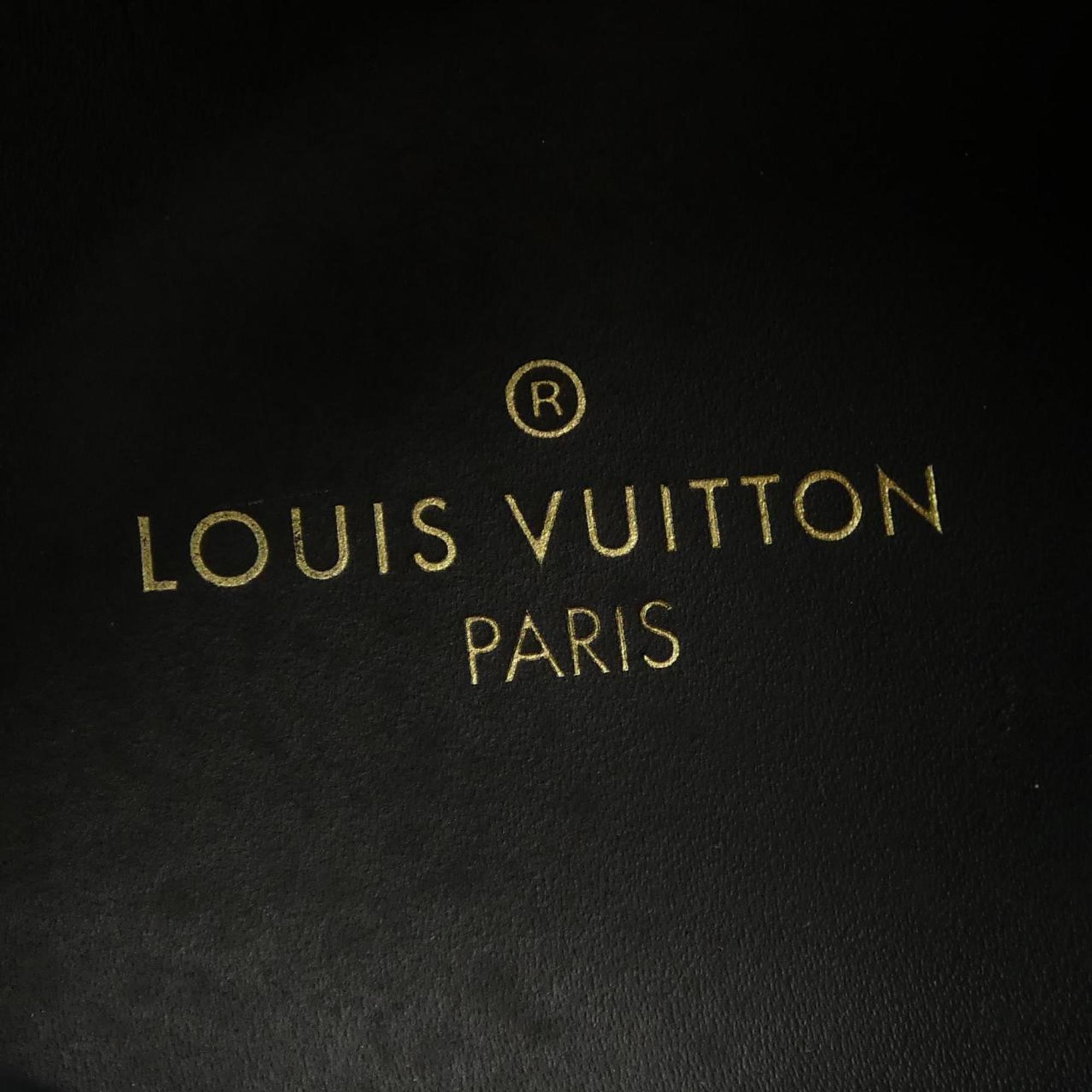 Louis Vuitton Black Brown Sneakers (Pre-Owned)