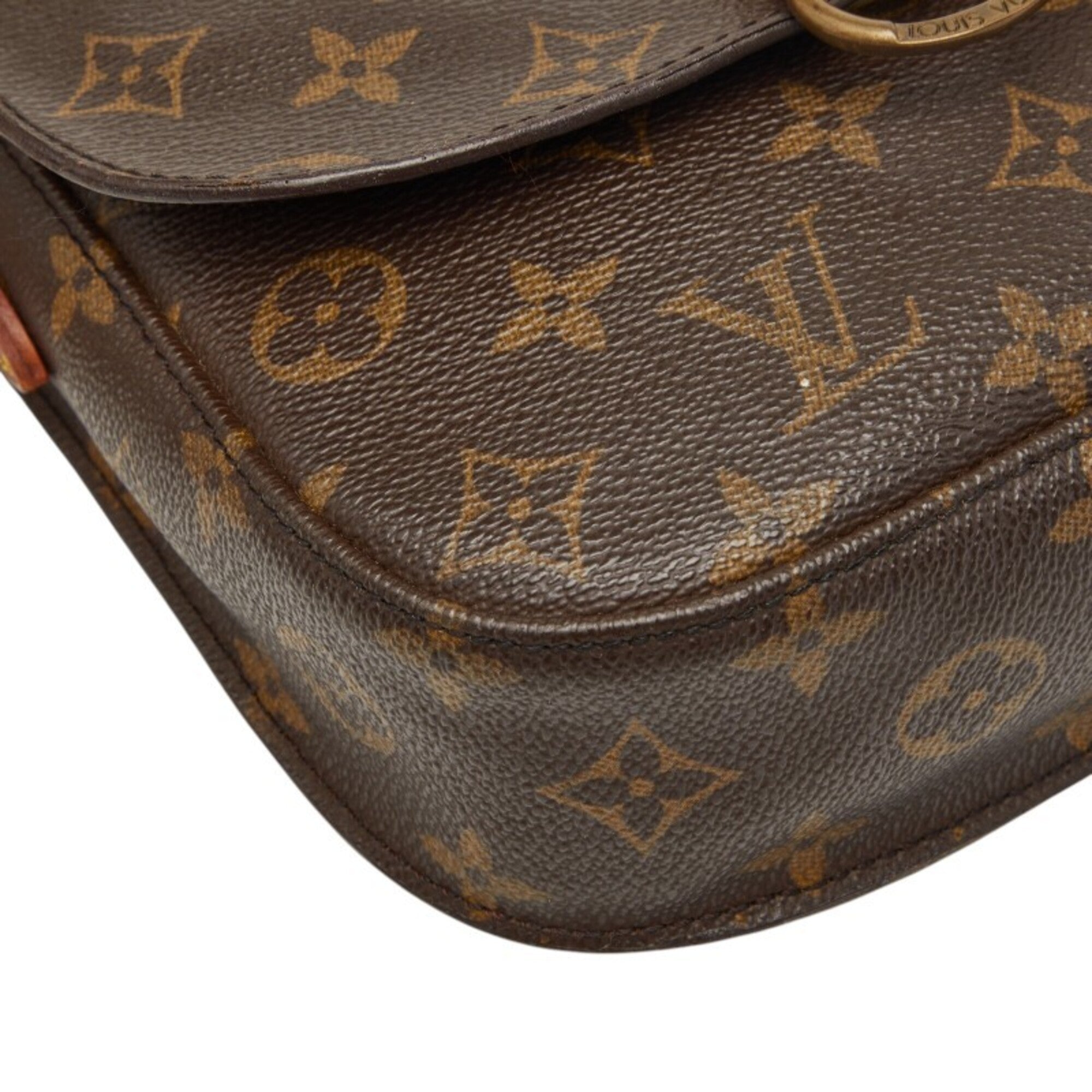 Louis Vuitton Monogram Brown Pvc Leather Shoulder Bag (Pre-Owned)