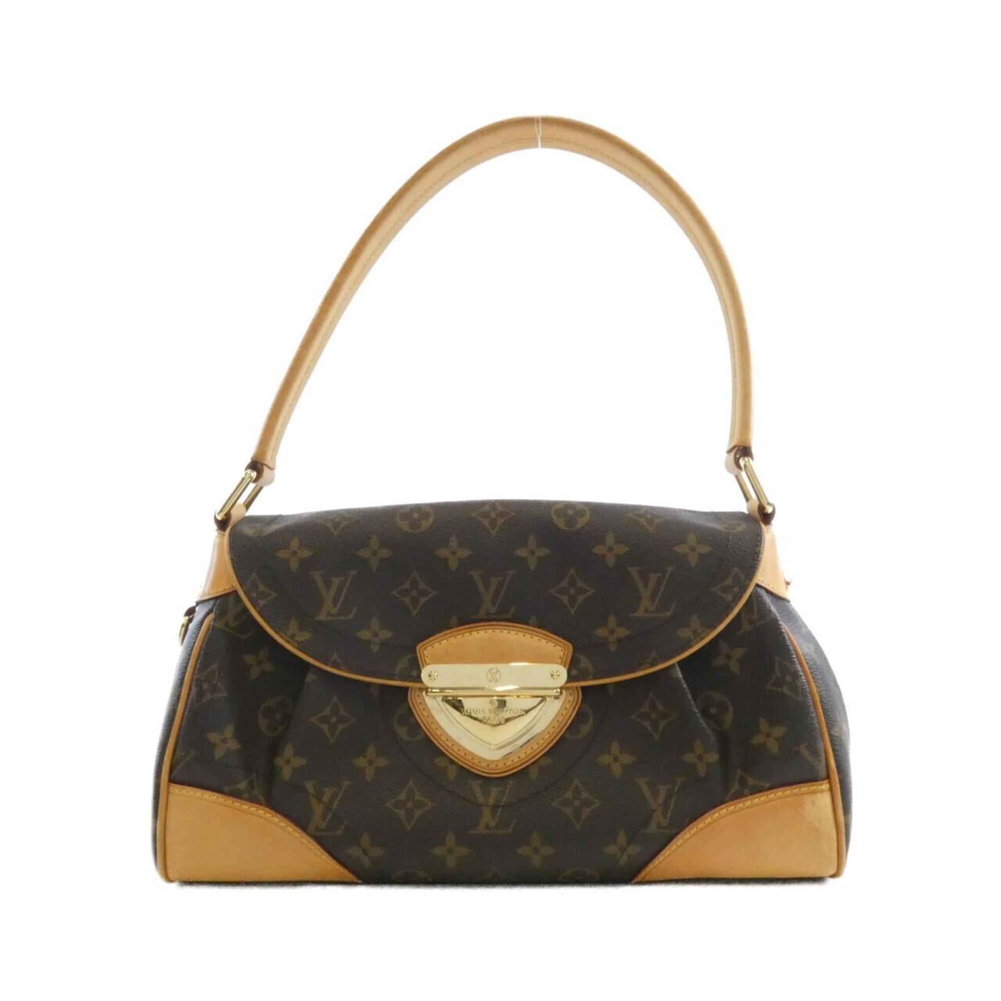 Louis Vuitton Monogram Marron Coated Canvas Shoulder Bag (Pre-Owned)