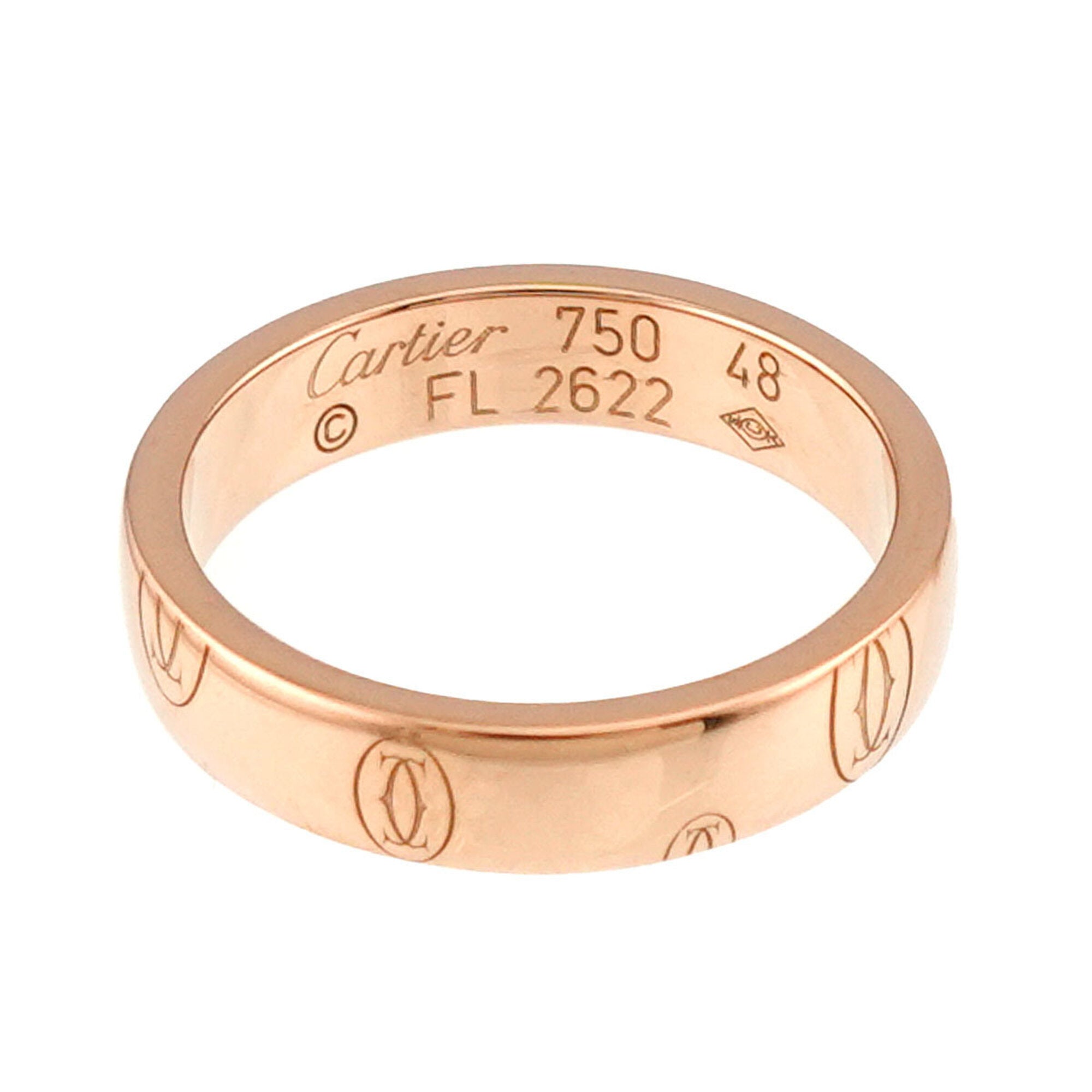 Cartier Pink Gold (18K) Band Ring (Pre-Owned)