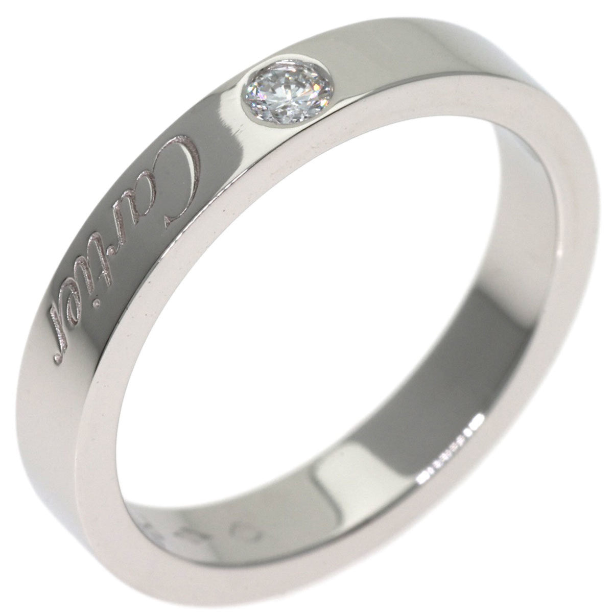 Cartier Platinum 950 Band Ring (Pre-Owned)