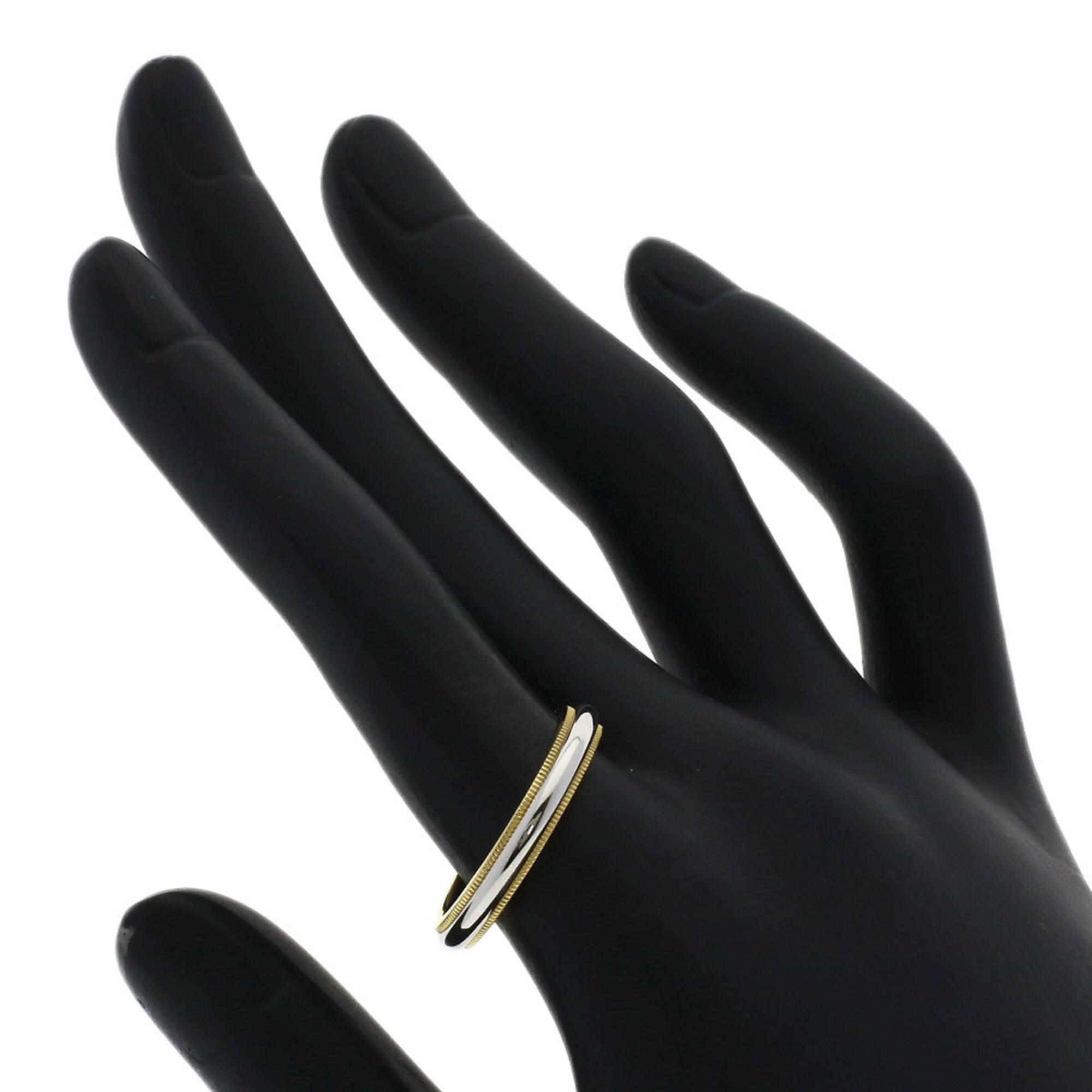 Tiffany Yellow Gold (18K) Platinum 950 Band Ring (Pre-Owned)