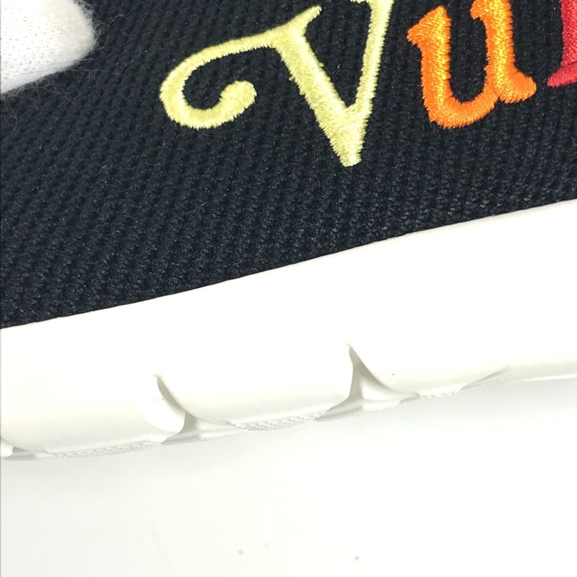 Louis Vuitton Black Multi-Color Sneakers (Pre-Owned)