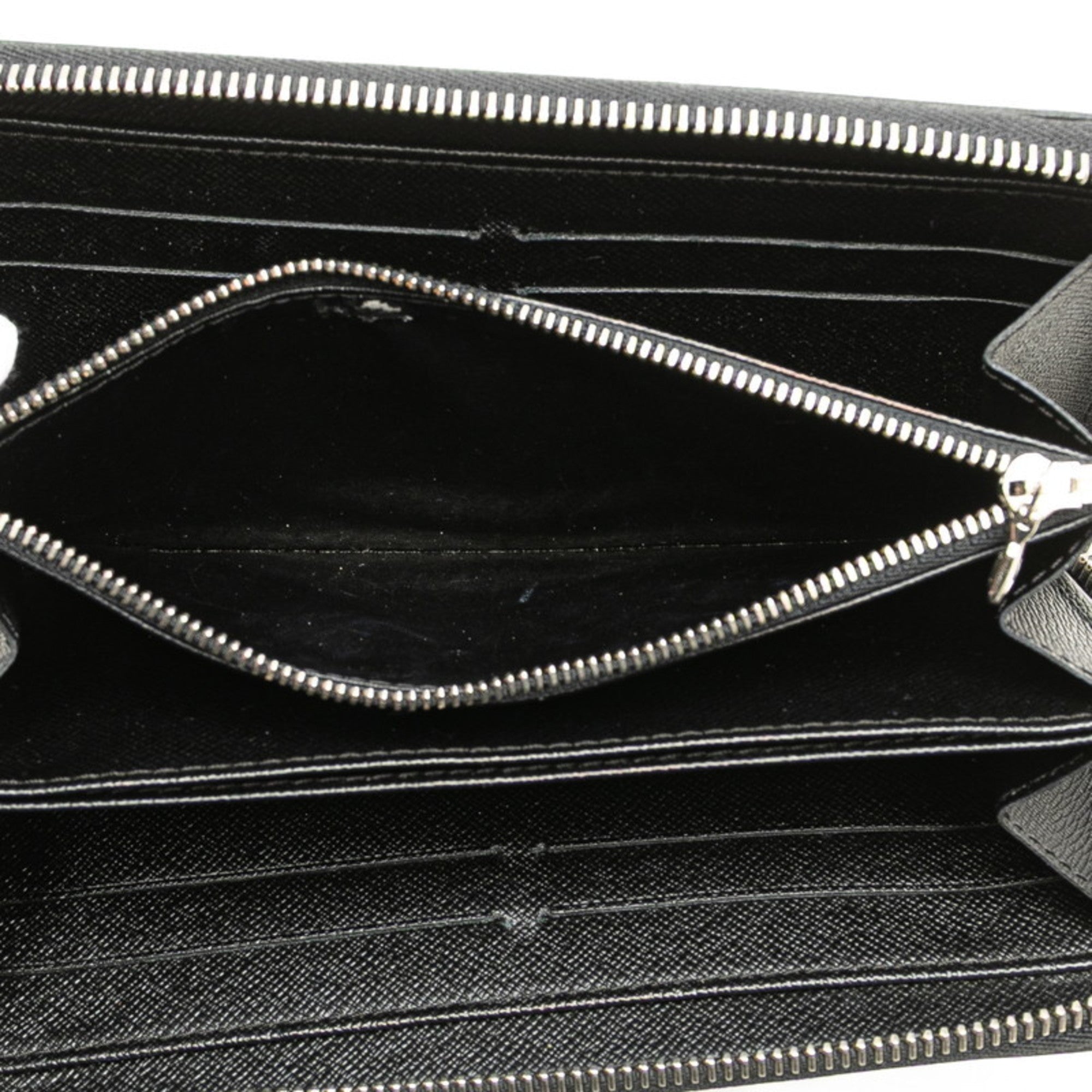 Louis Vuitton Epi Black Leather Long Wallet (Bi-Fold) (Pre-Owned)