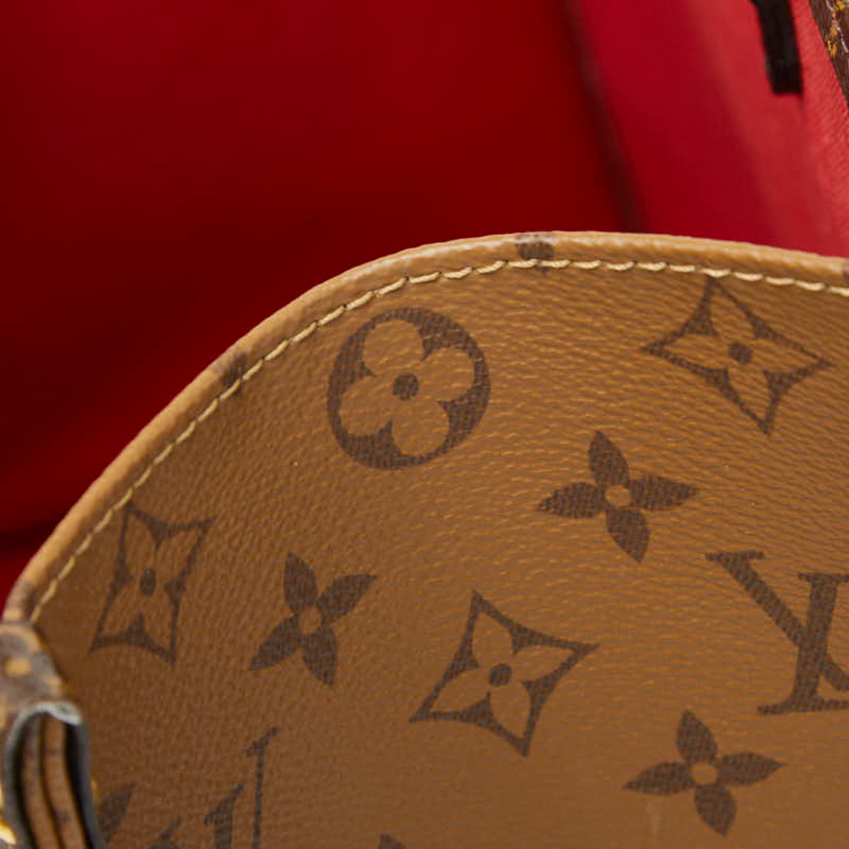Louis Vuitton Brown Pvc Leather Handbag Shoulder Bag (Pre-Owned)