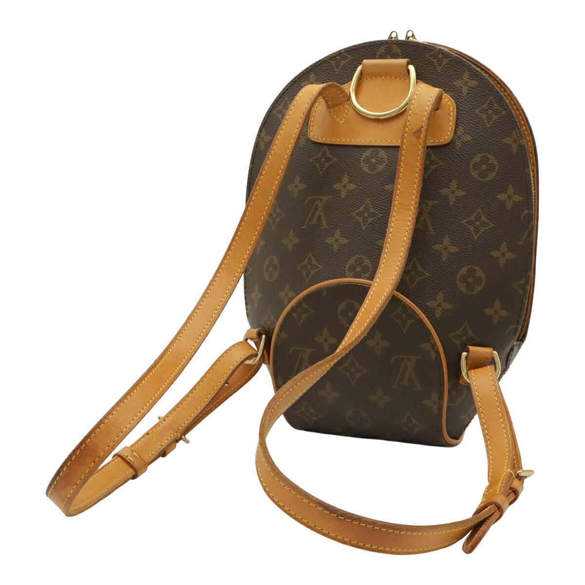 Louis Vuitton Brown Vinyl Backpack Shoulder Bag (Pre-Owned)