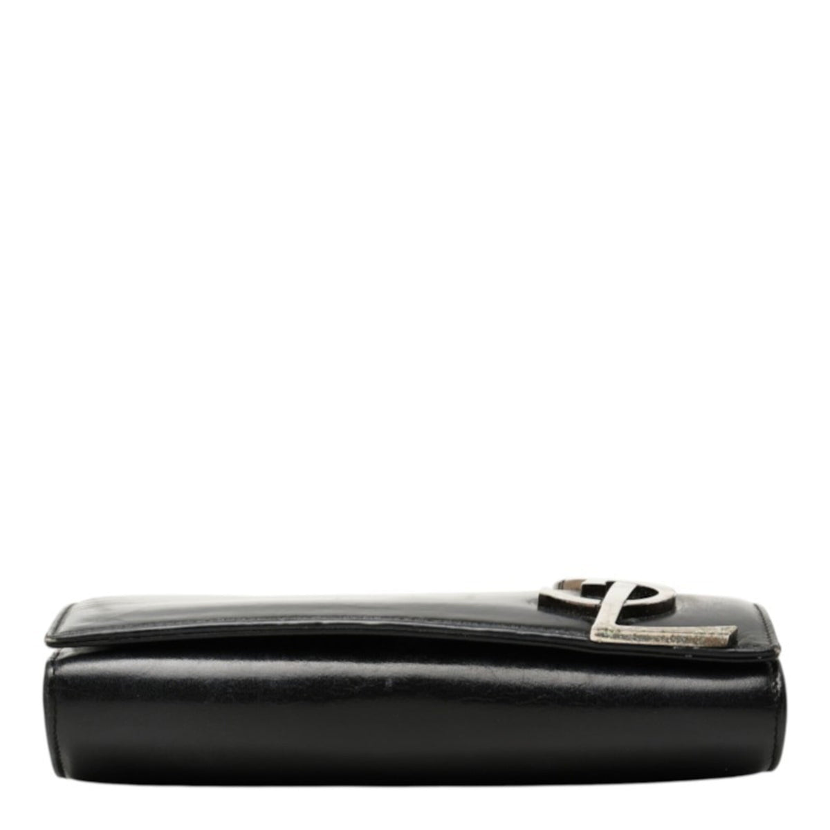 Saint Laurent Black Leather Shoulder Bag (Pre-Owned)