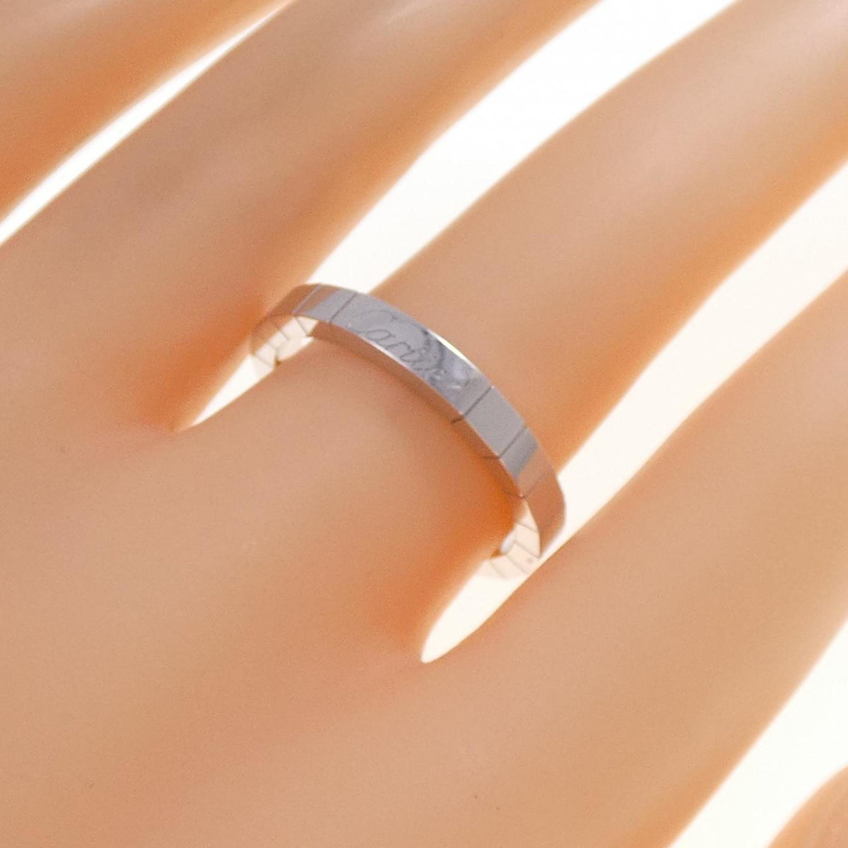 Cartier White Gold Band Ring (Pre-Owned)