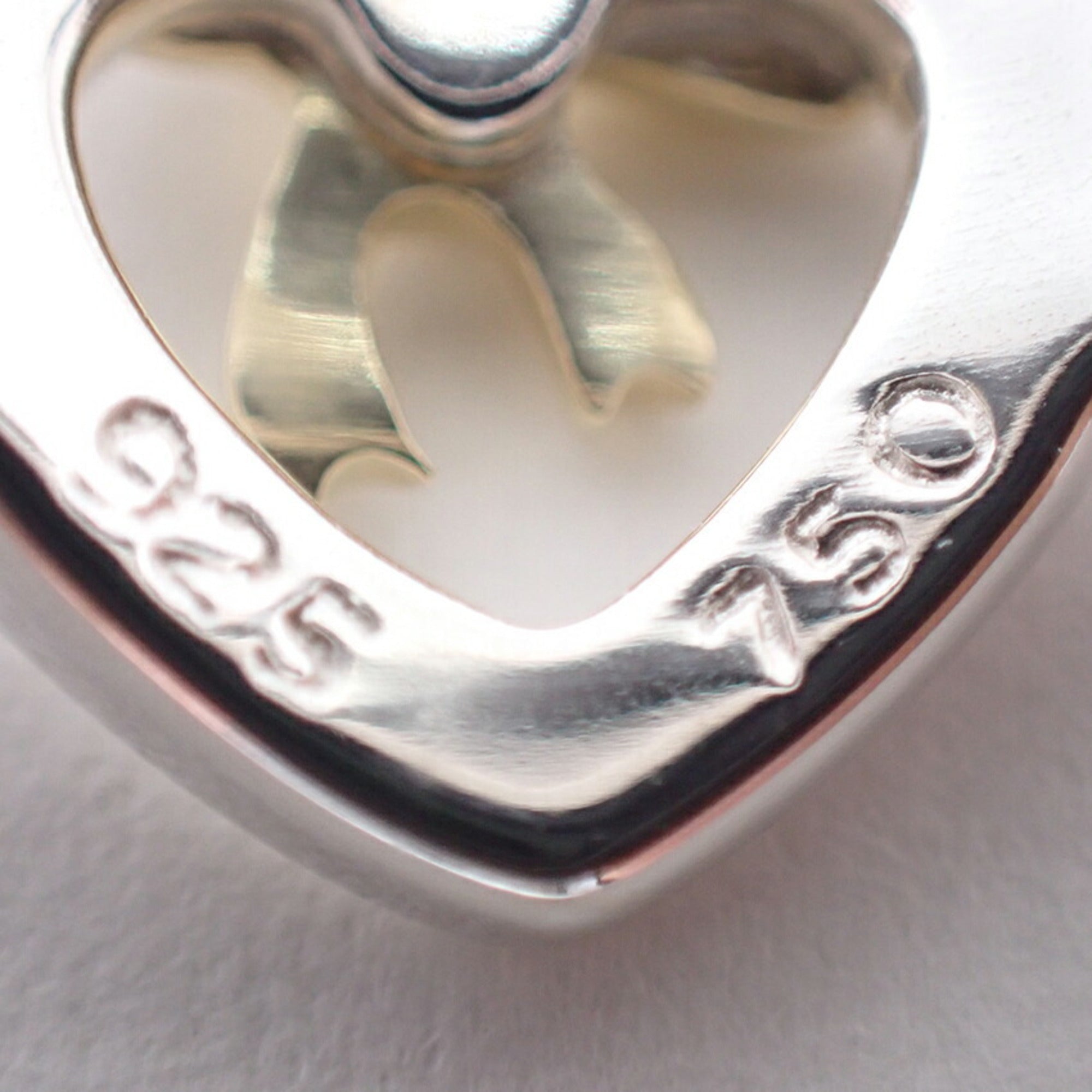 Tiffany Yellow Gold (18K) Sterling Silver 925 Band Ring (Pre-Owned)