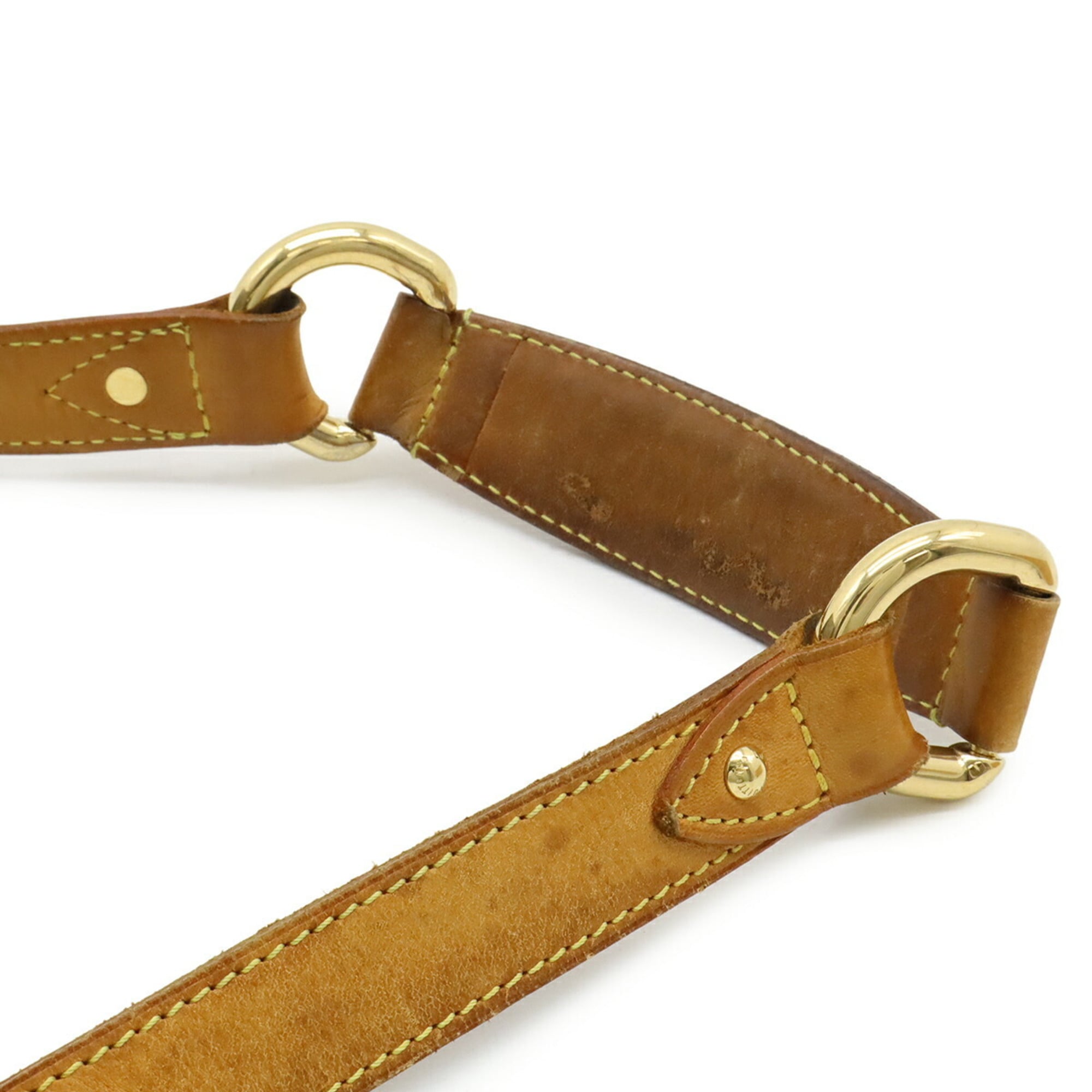 Louis Vuitton Brown Canvas Shoulder Bag (Pre-Owned)