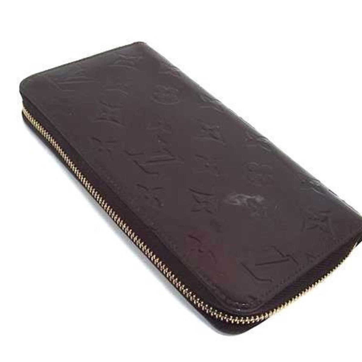 Louis Vuitton Monogram Vernis Amarante Monogram Vernis Long Wallet (Bi-Fold) (Pre-Owned)