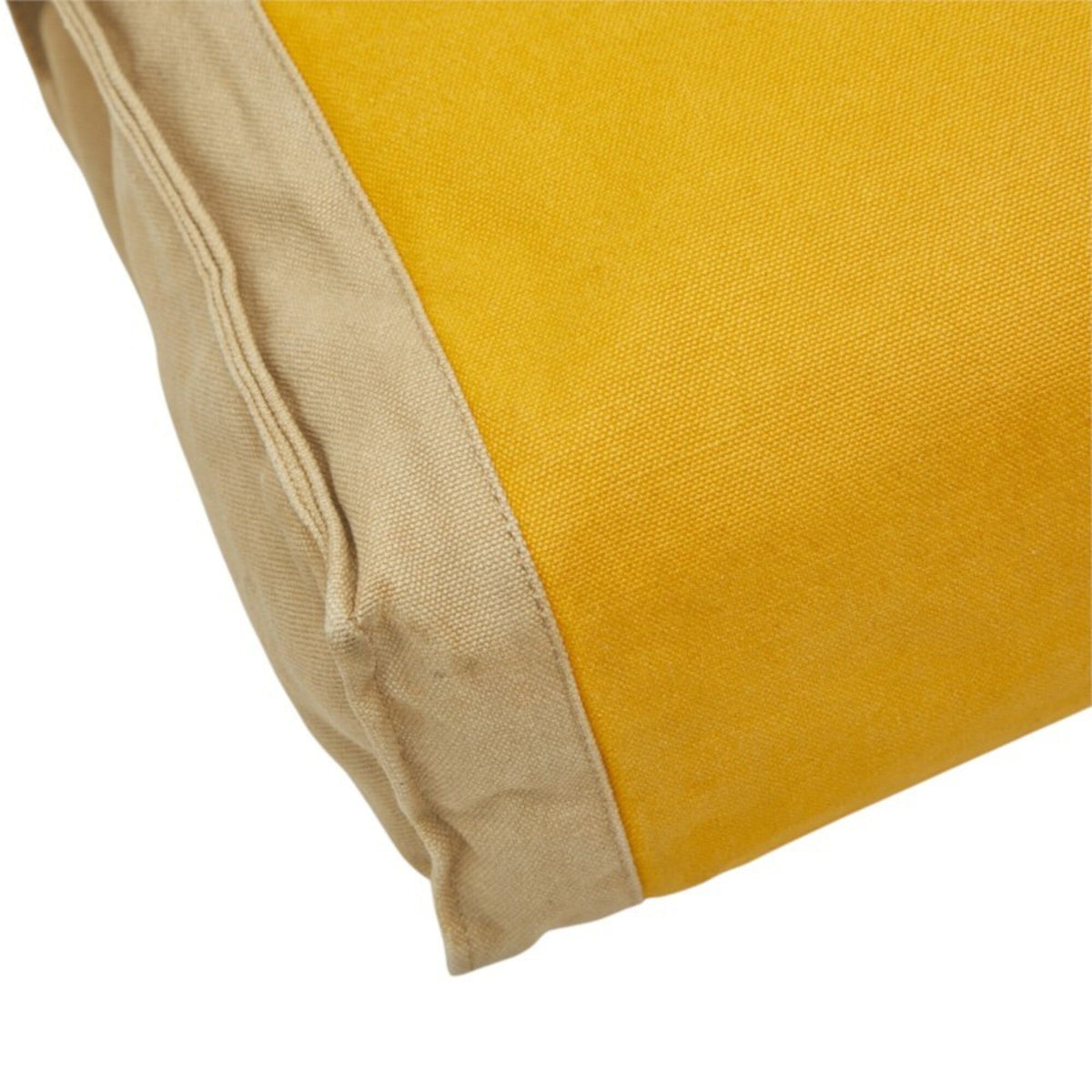 Hermes Beige Yellow Canvas Clutch Bag (Pre-Owned)